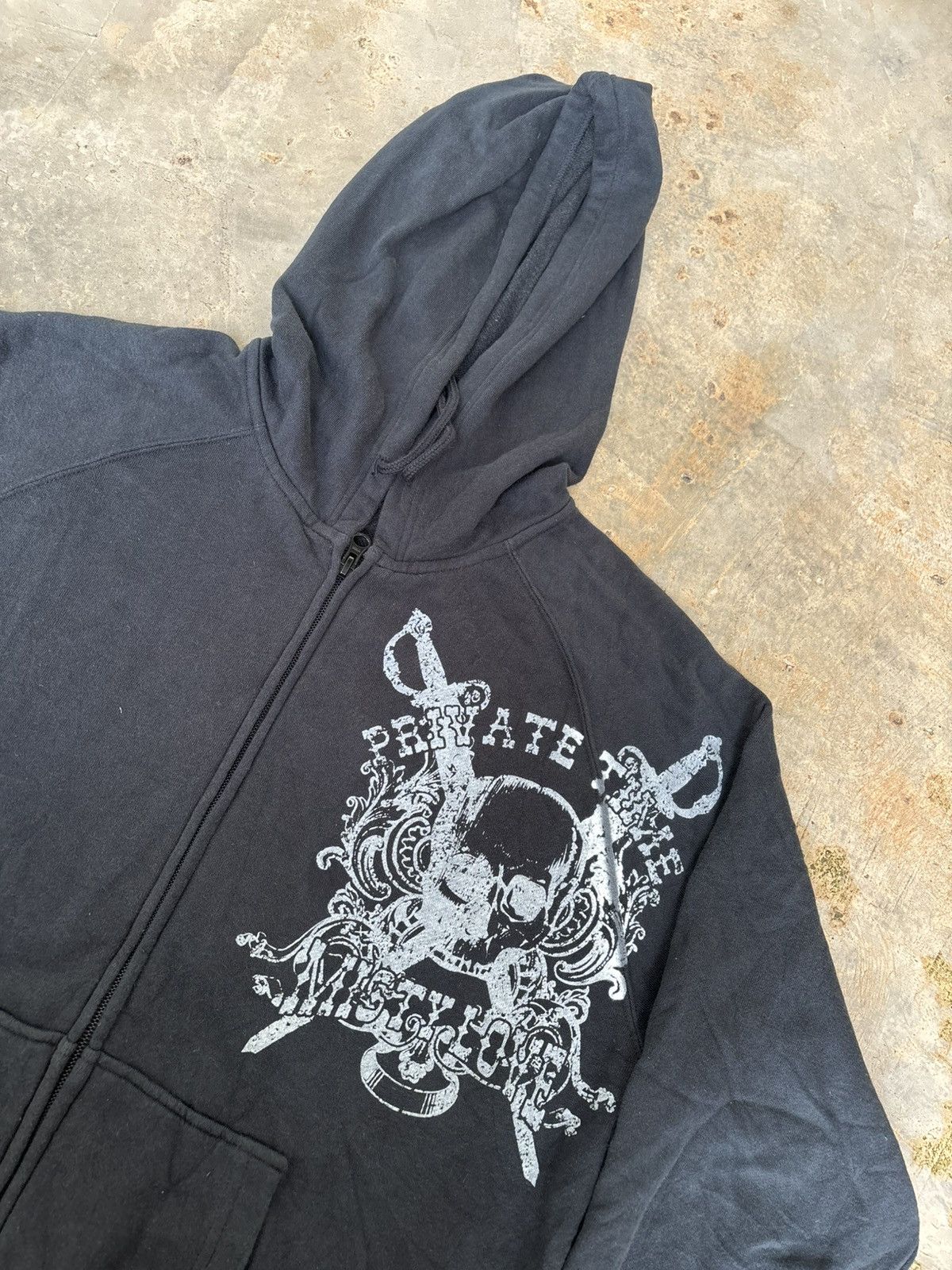 Hysteric Glamour Y2k Private Time Mistylove Skull Hoodie Size US L / EU 52-54 / 3 - 3 Thumbnail