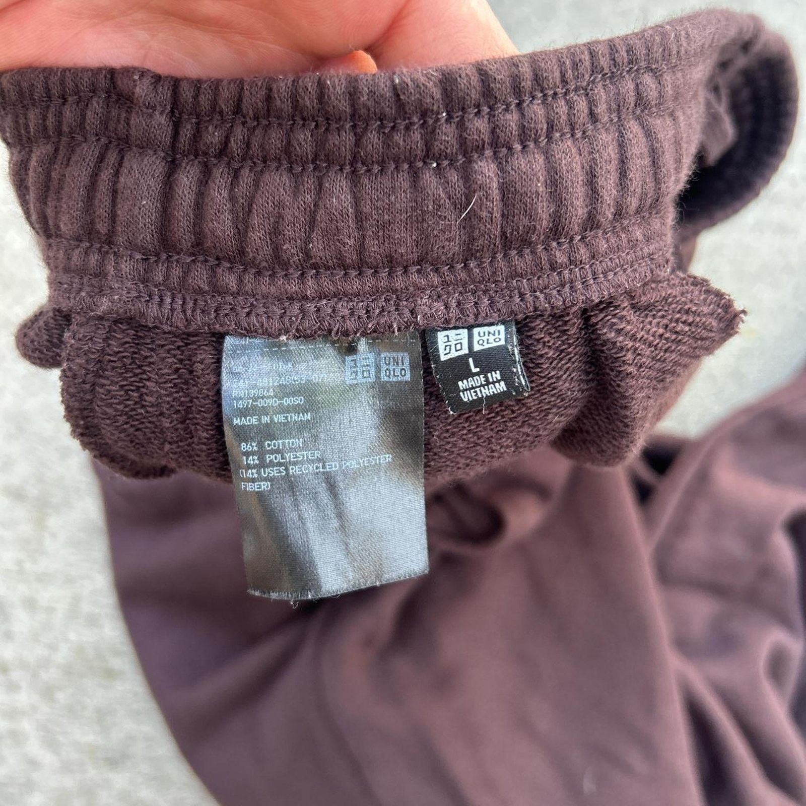Uniqlo Brown uniqlo extremely wide leg Sweatpants Size US 33 - 2 Thumbnail