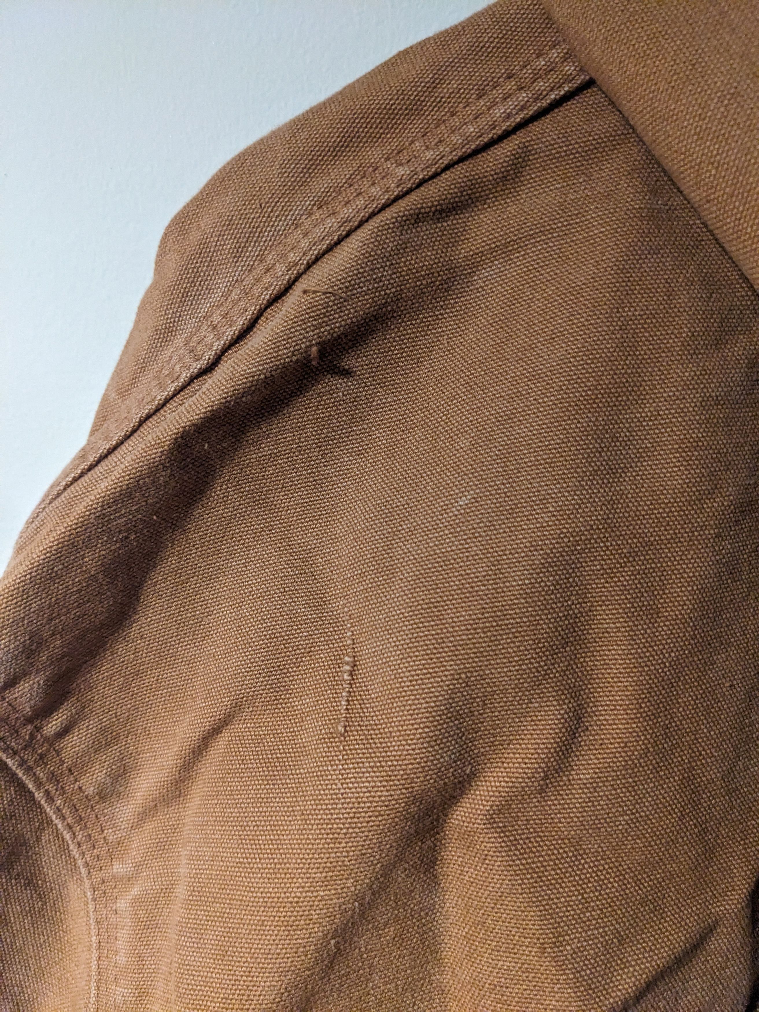 Carhartt × Vintage Vintage 90s Carhartt Duck Thermal Brown 2X-Large Tall Jacket Size US XXL / EU 58 / 5 - 9 Thumbnail