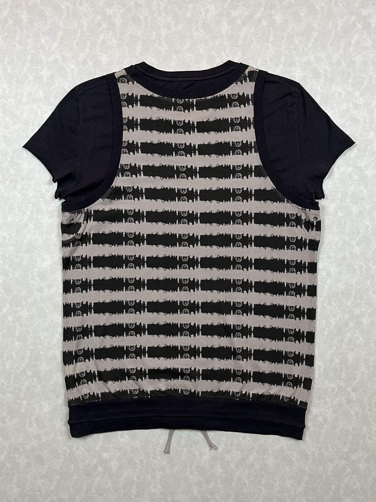 Alexander McQueen McQueen layered top tee Size US L / EU 52-54 / 3 - 2 Thumbnail