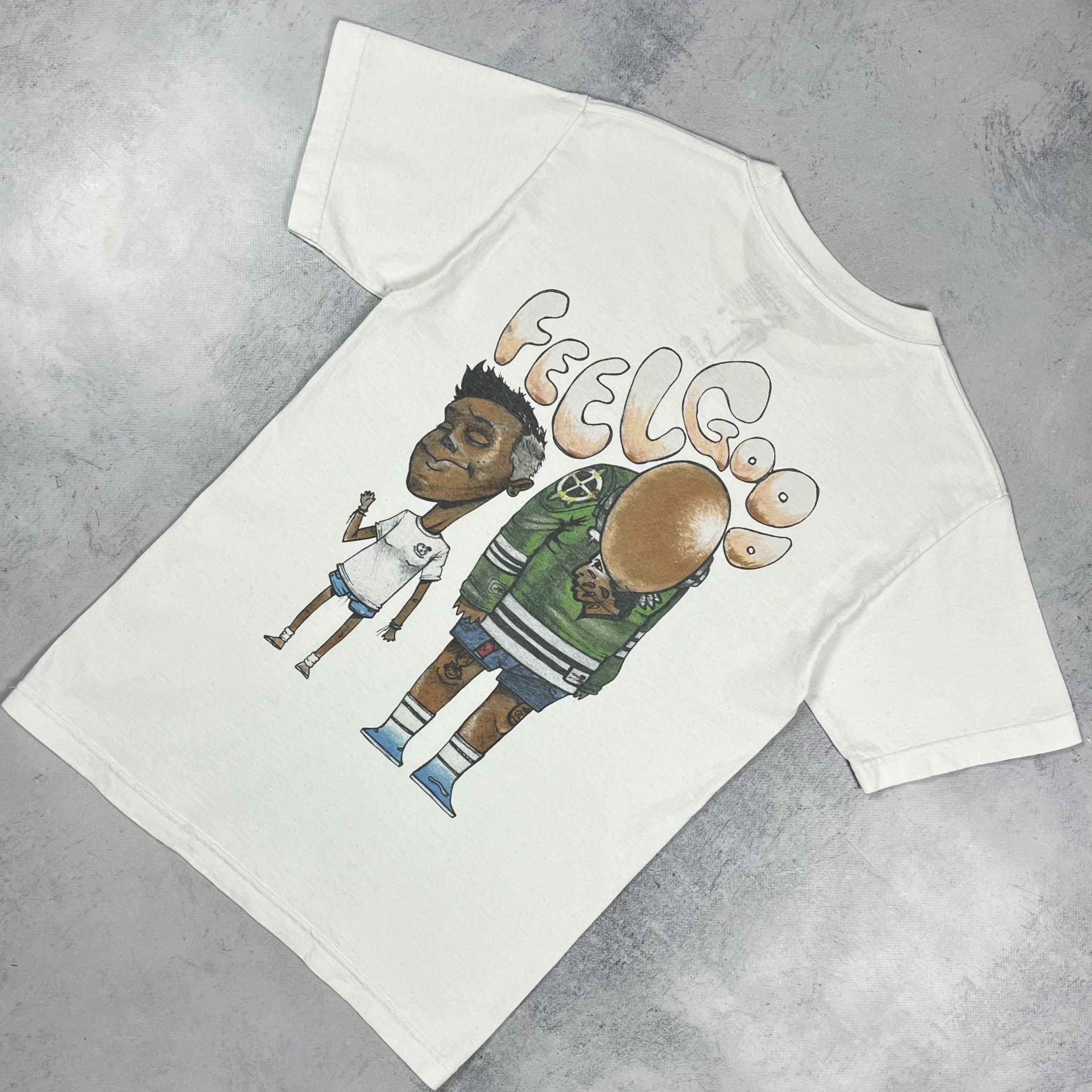 Tyler The Creator OFWGKTA Tyler The Creator Feel Good Big Logo T Shirt Size US S / EU 44-46 / 1 - 1 Thumbnail