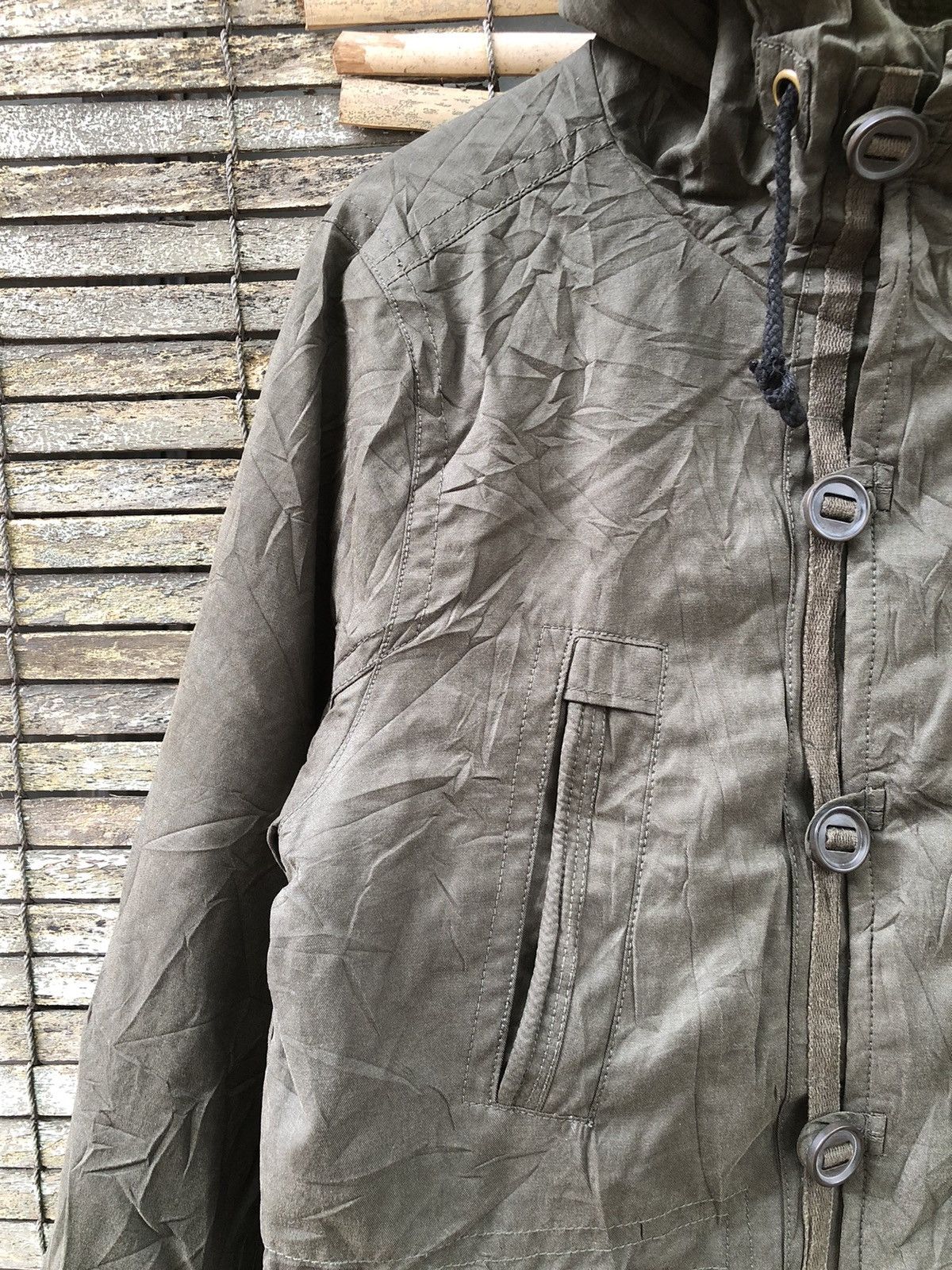Belstaff × Japanese Brand × Vintage Vintage Japanese Brands Create Barefoot Military Jacket Size US L / EU 52-54 / 3 - 6 Thumbnail