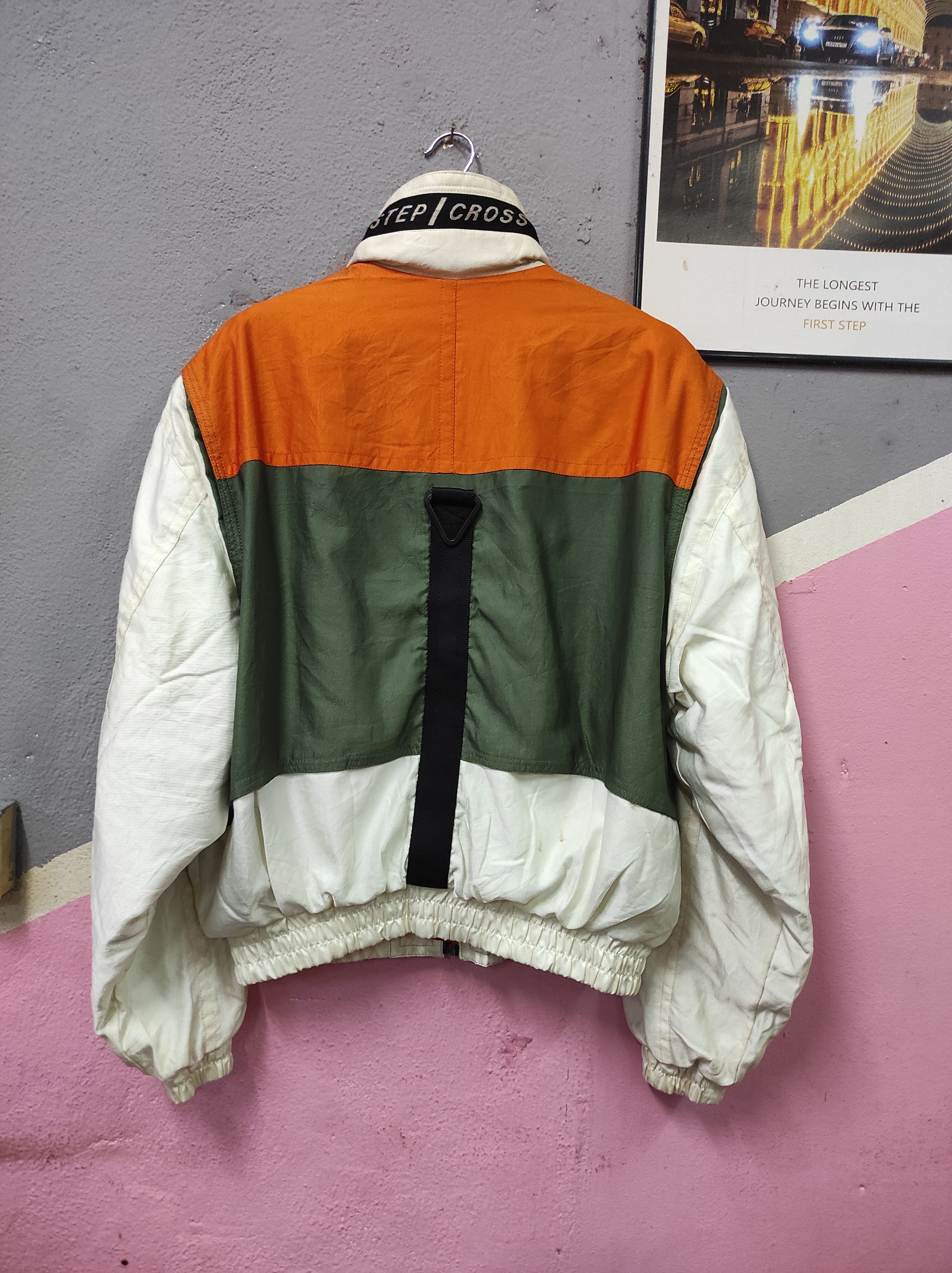 Japanese Brand STEP CROSS LIFE BUOY RESCUE TEAM MULTICOLOUR JACKET HOODED Size US L / EU 52-54 / 3 - 7 Thumbnail