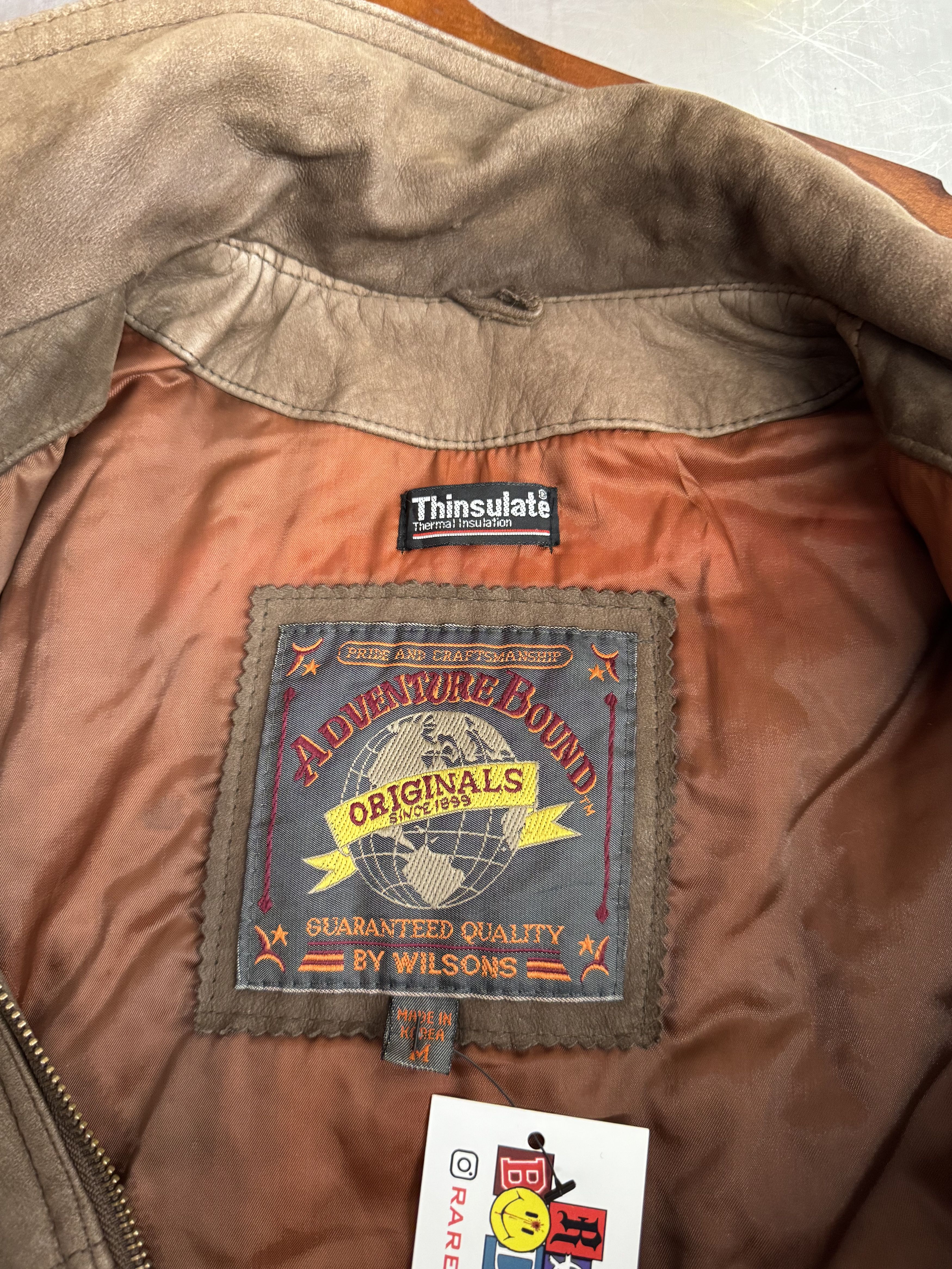 Adventure Bound Vintage Leather Aviator Jacket Size US M / EU 48-50 / 2 - 2 Thumbnail