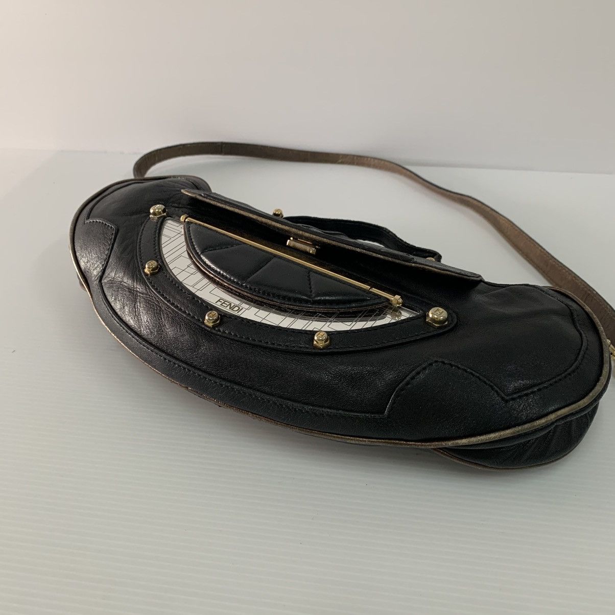 Fendi Fendi Mini Mirror Vanity Leather Small Bag Size ONE SIZE - 7 Thumbnail