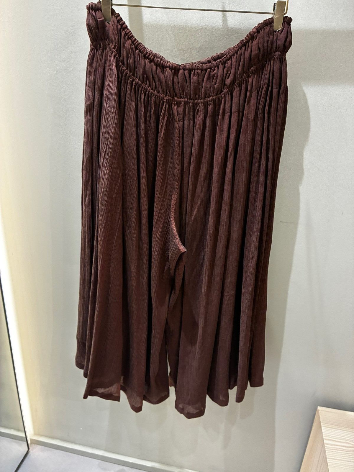 Loewe o1in1g0426 Drawstring Trouser in Coffee Size 28" / US 6 / IT 42 - 2 Thumbnail