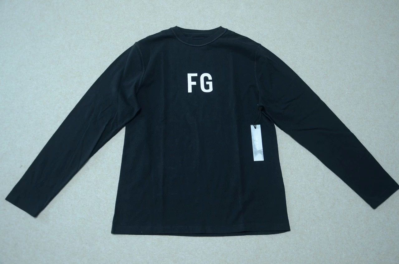 Fear of God FOG 6th Long Sleeve T-Shirt Black S Rich Size US S / EU 44-46 / 1 - 1 Thumbnail