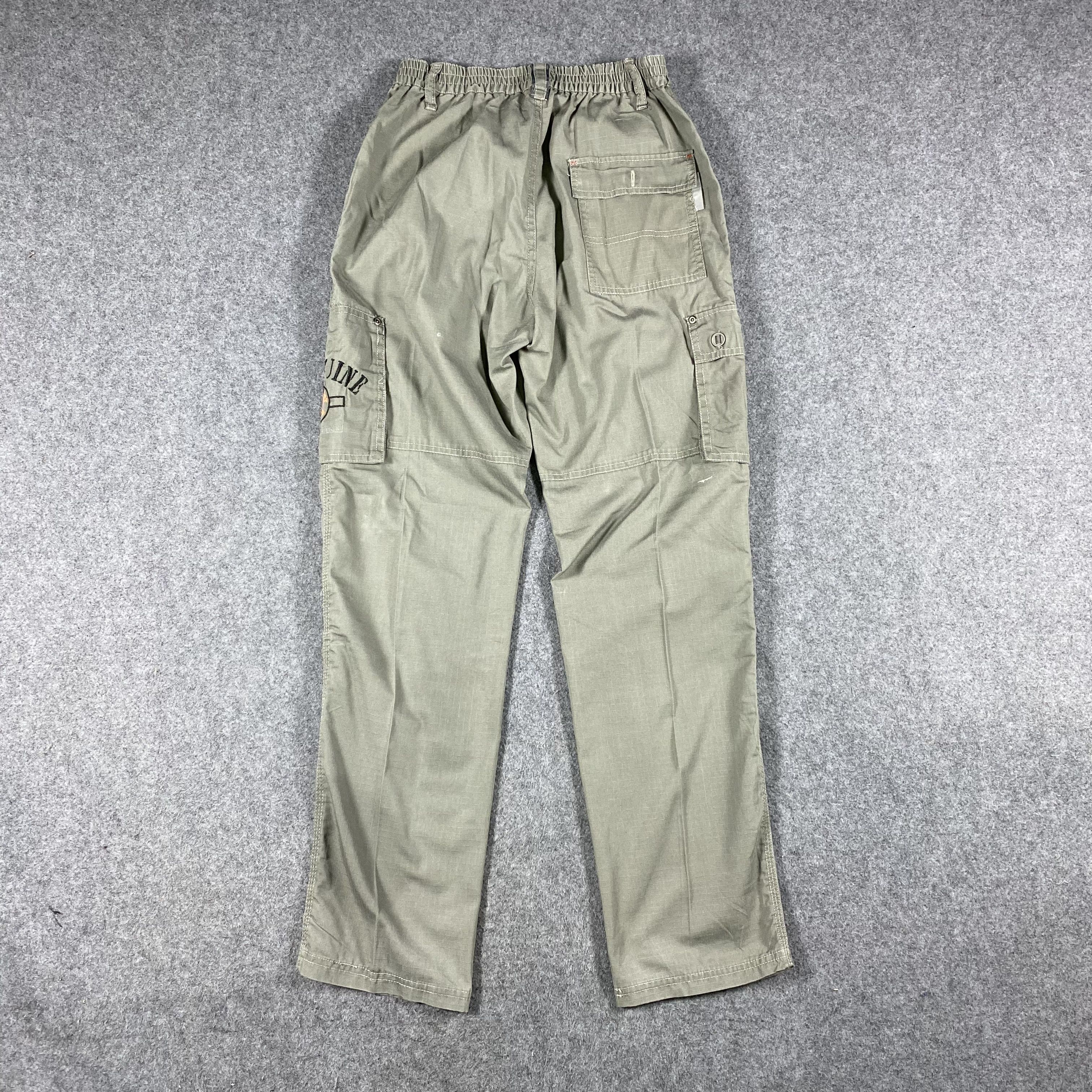 Japanese Brand Japanese Genuine Multipocket Tactical Bondage Cargo Pants Size US 26 / EU 42 - 8 Thumbnail