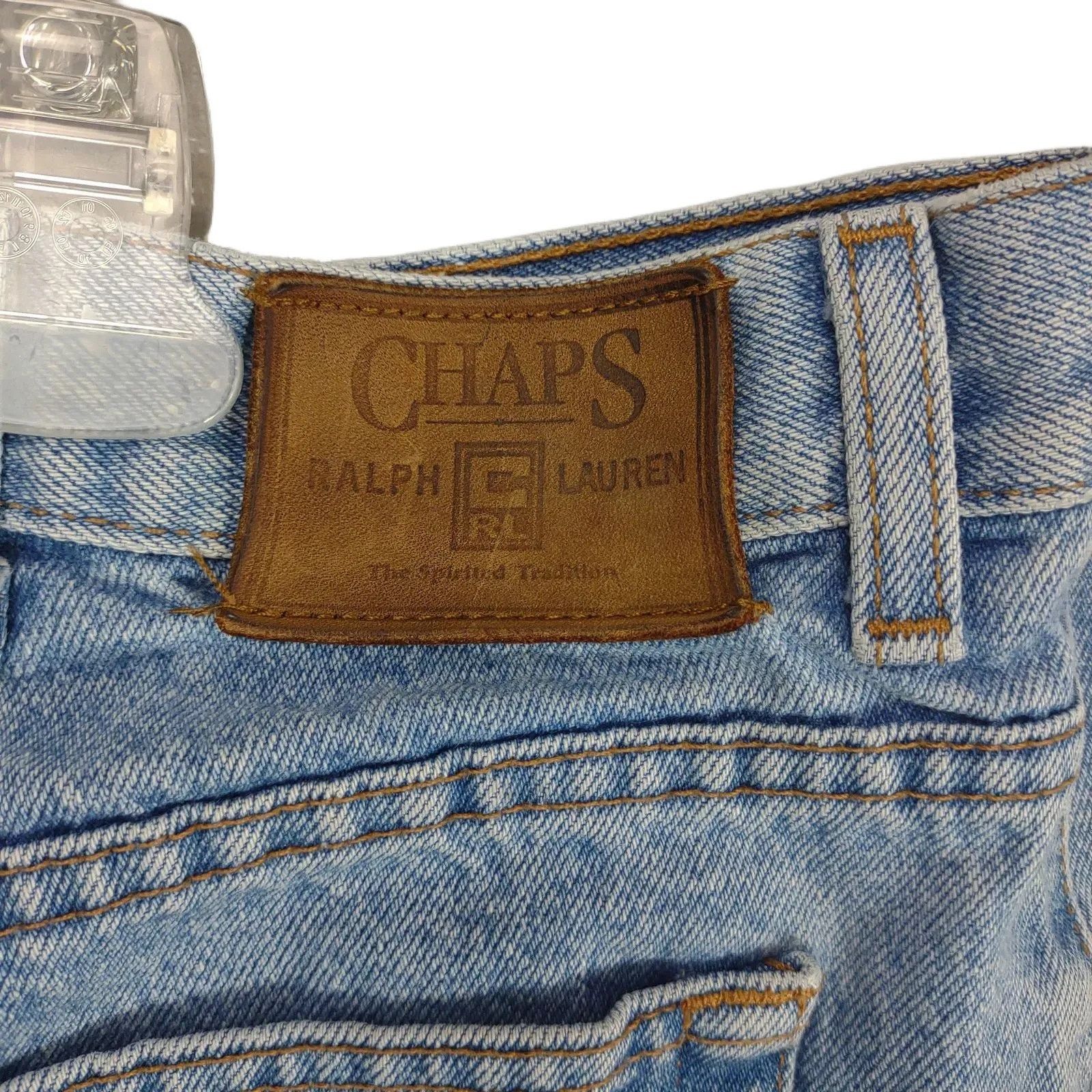 Chaps Ralph Lauren Vtg 1990s Chaps Ralph Lauren Men's 38x32 Stone Wash Jeans Size US 38 / EU 54 - 8 Thumbnail