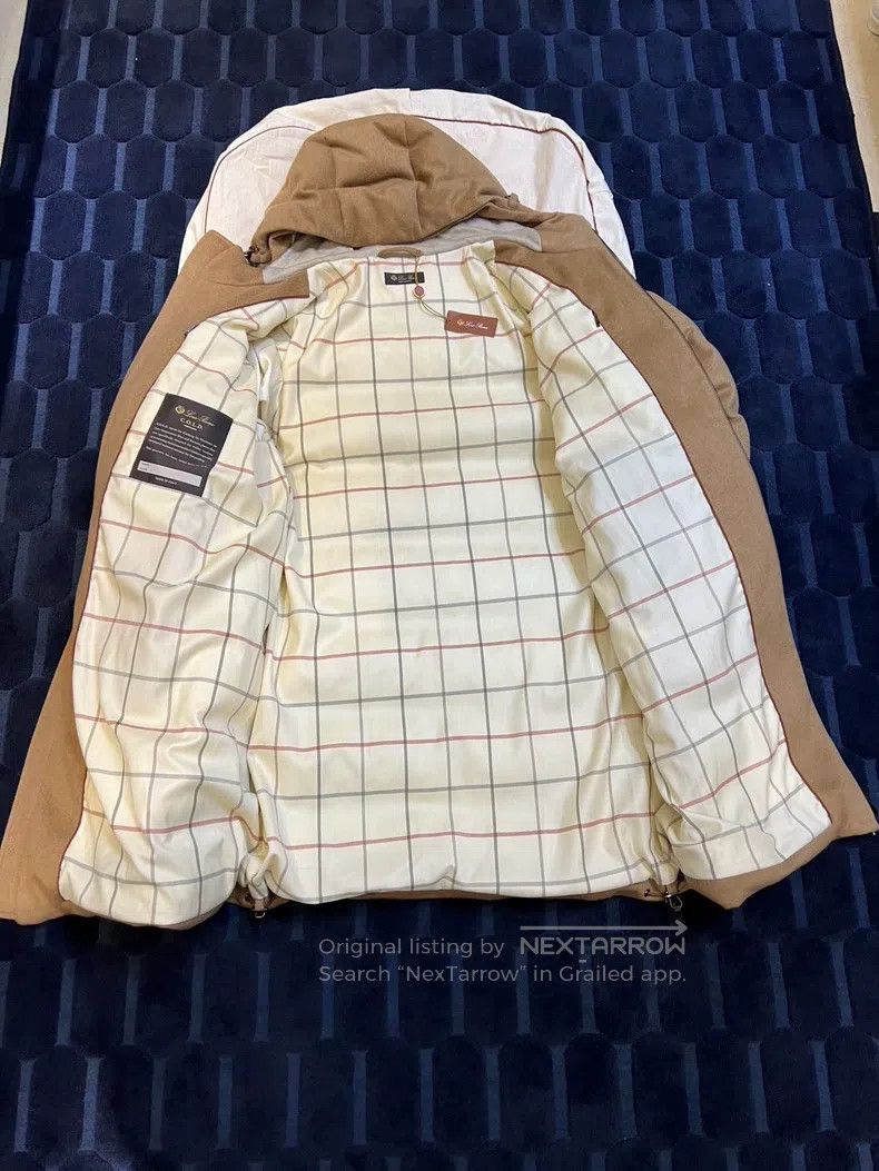 Loro Piana Loro Piana Camel Pure Cashmere Down Jacket Size US M / EU 48-50 / 2 - 3 Thumbnail
