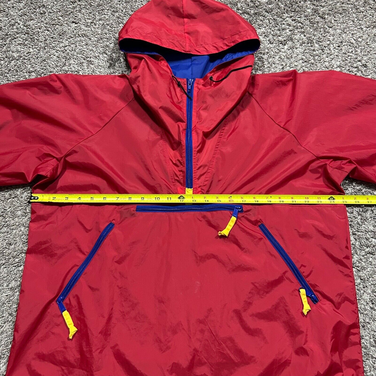 Sierra Designs × Vintage Vintage Nylon Windbreaker Anorak Jacket Half Zip Pullover Size US L / EU 52-54 / 3 - 6 Thumbnail