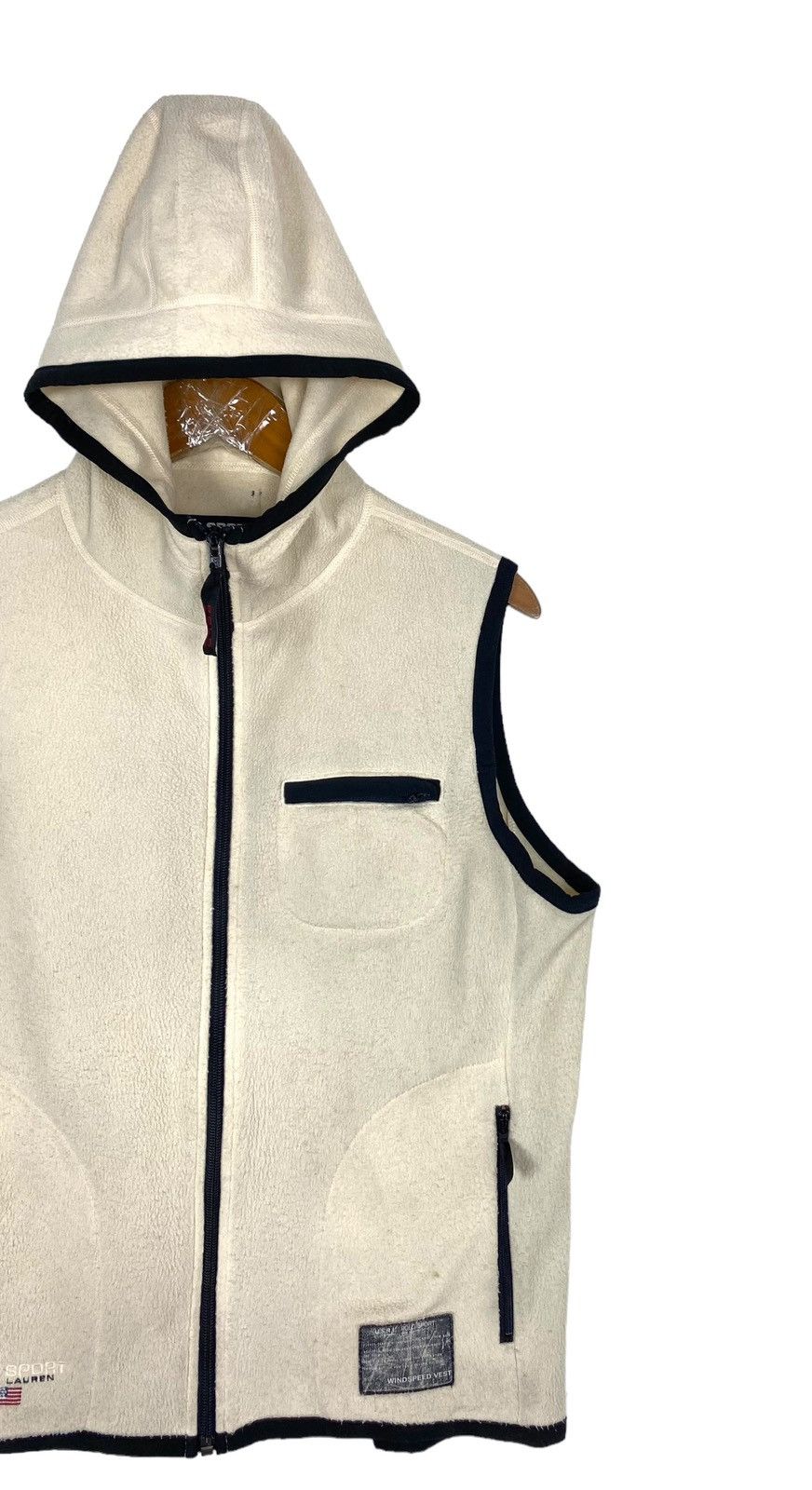 Polo Ralph Lauren Rare‼️ Polo Sport Ralph Lauren Hoodie Fleece Windspeed Vest Size US S / EU 44-46 / 1 - 3 Thumbnail