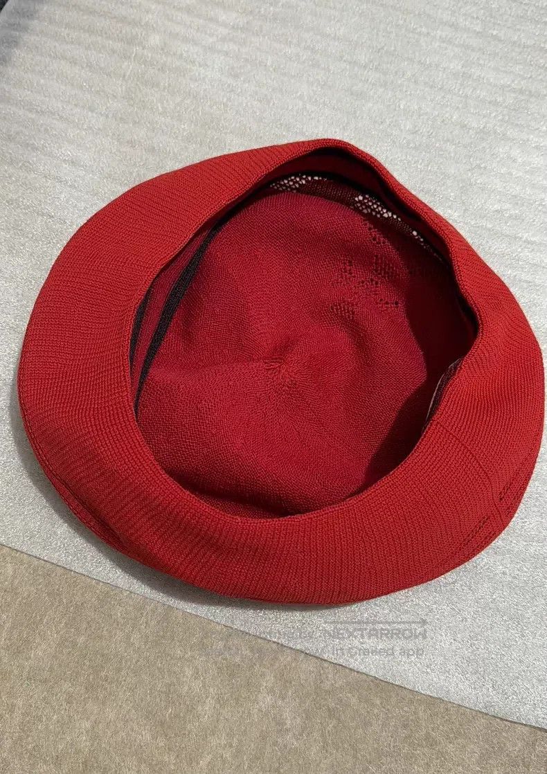 Vivienne Westwood Vivienne Westwood Red Openwork Saturn Beret Size ONE SIZE - 7 Thumbnail