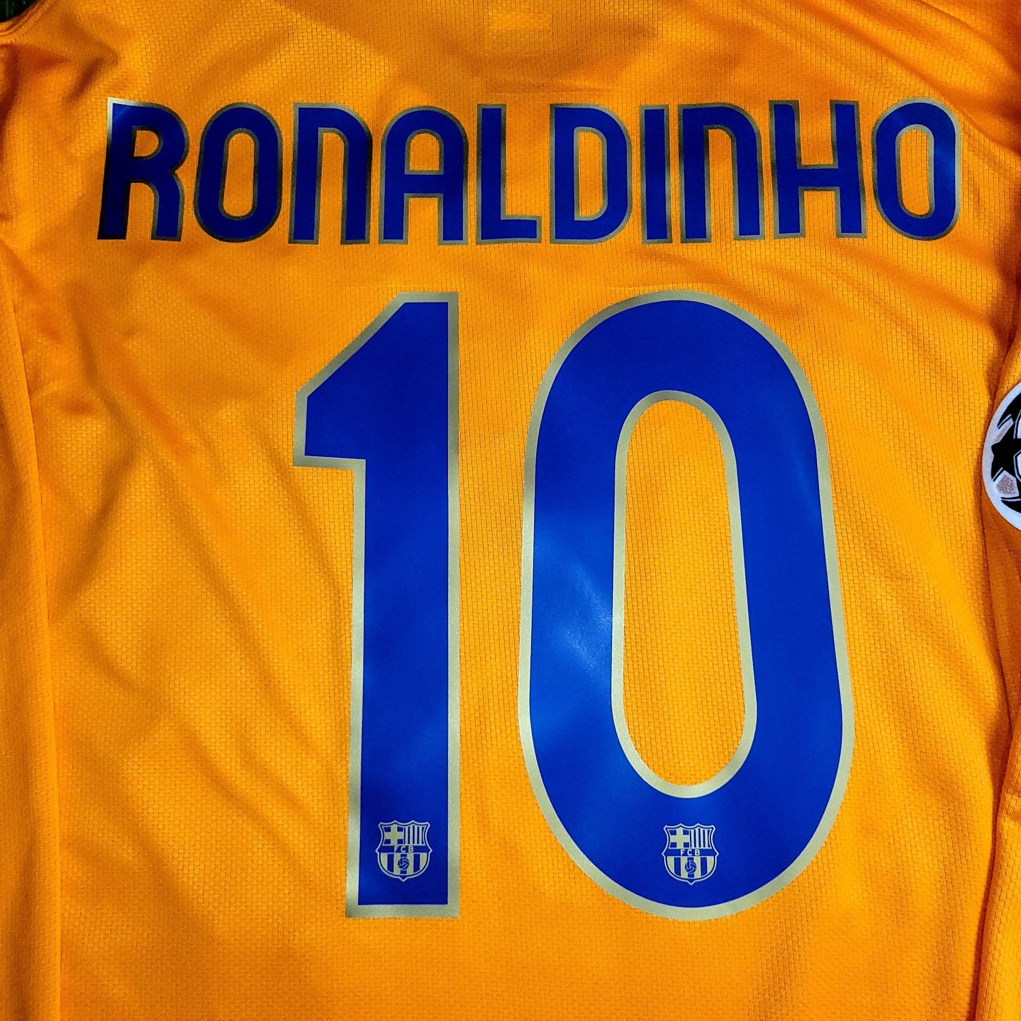 Nike Ronaldinho Barcelona 2007 2008 Third Soccer Jersey XL Size US XL / EU 56 / 4 - 4 Thumbnail