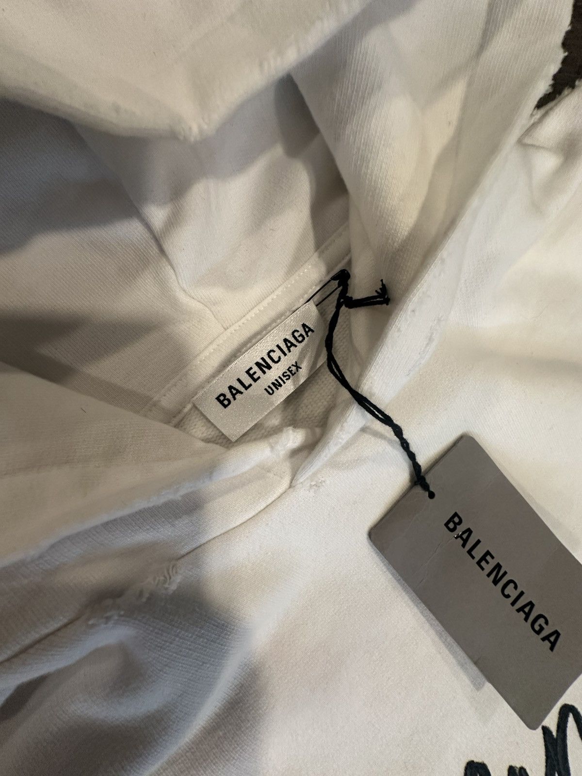 Balenciaga Balenciaga Brush Paint Hoodie Size 1 Size US S / EU 44-46 / 1 - 4 Thumbnail