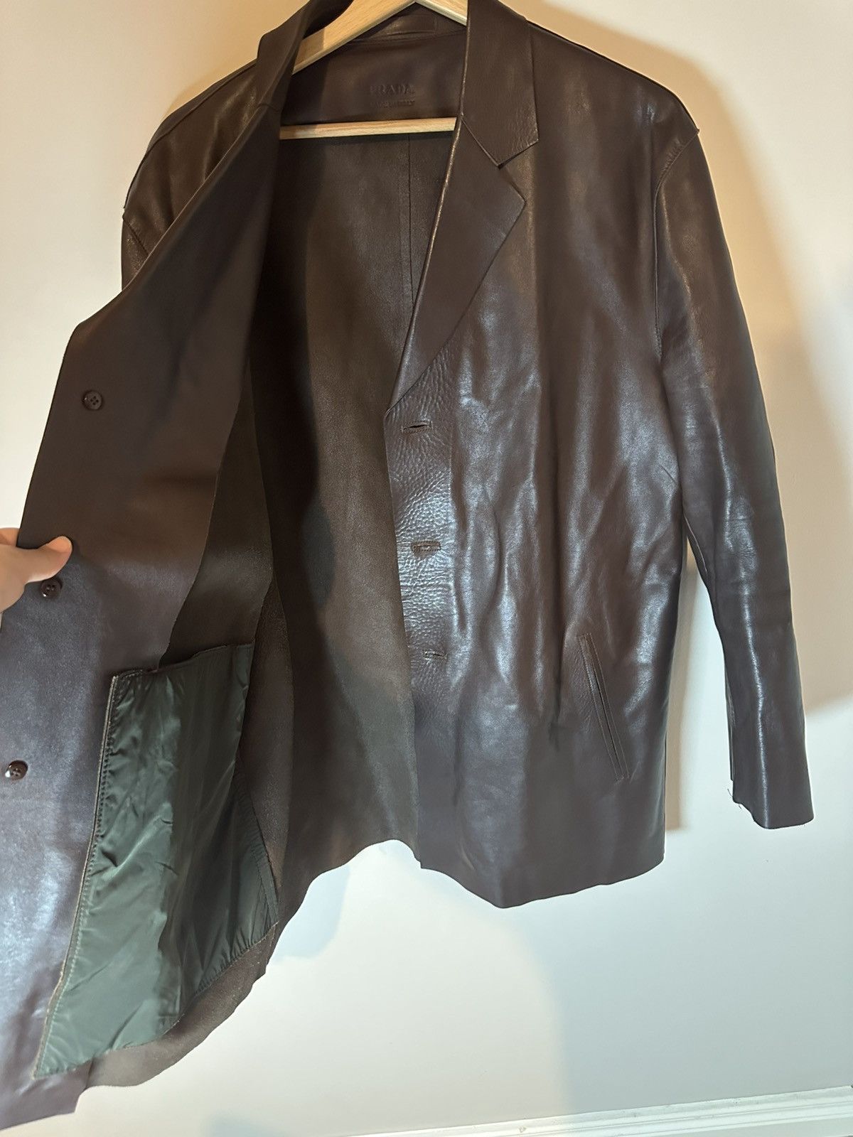Prada vintage prada jacket Size 50L - 3 Thumbnail