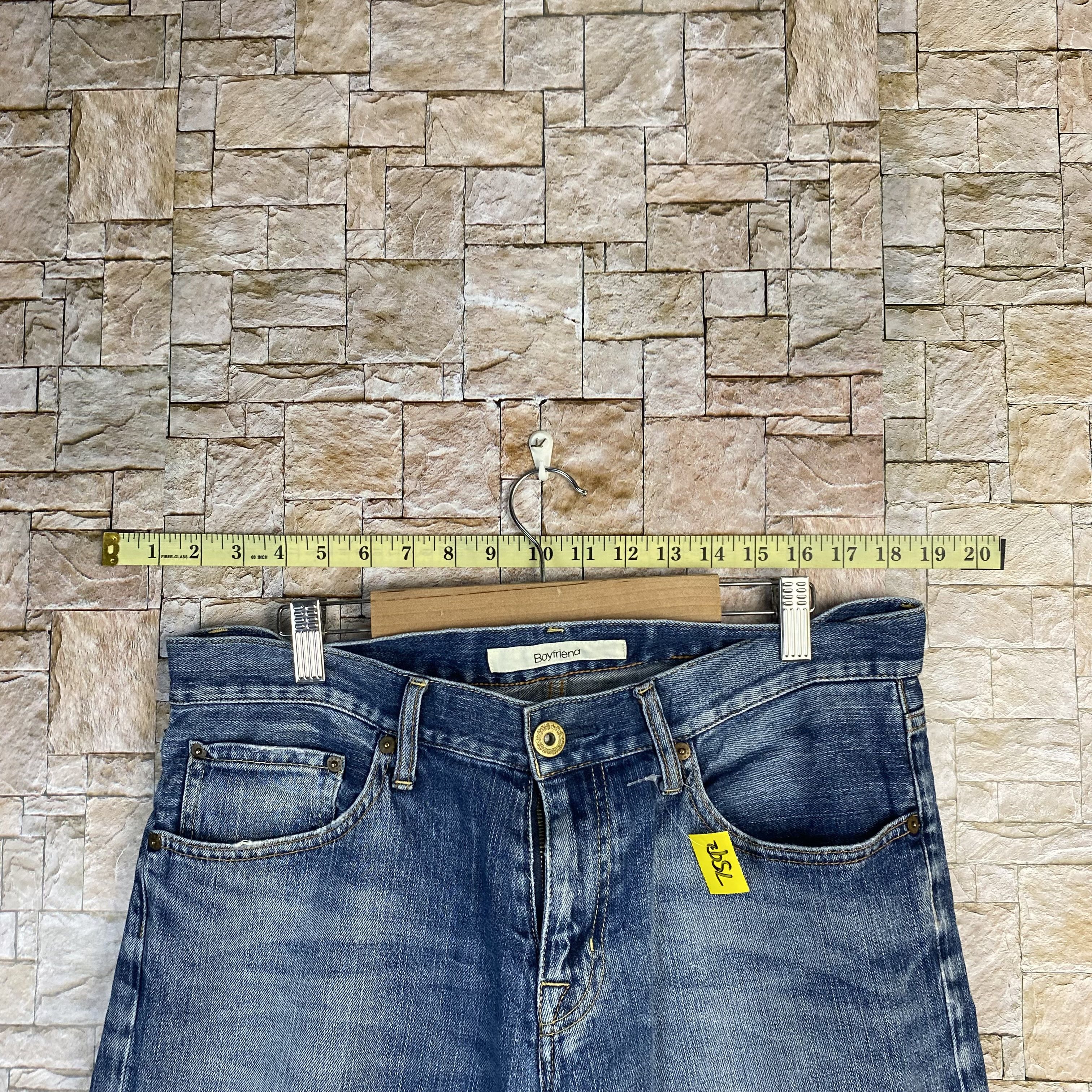 Uniqlo Uniqlo Boyfriend Blue Denim Pants #7592 Size US 35 - 5 Thumbnail