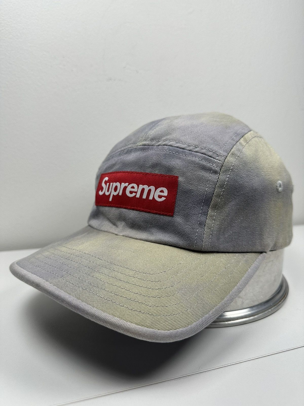 Supreme Supreme Washed Chino Twill Camp Cap Hat Size ONE SIZE - 4 Thumbnail