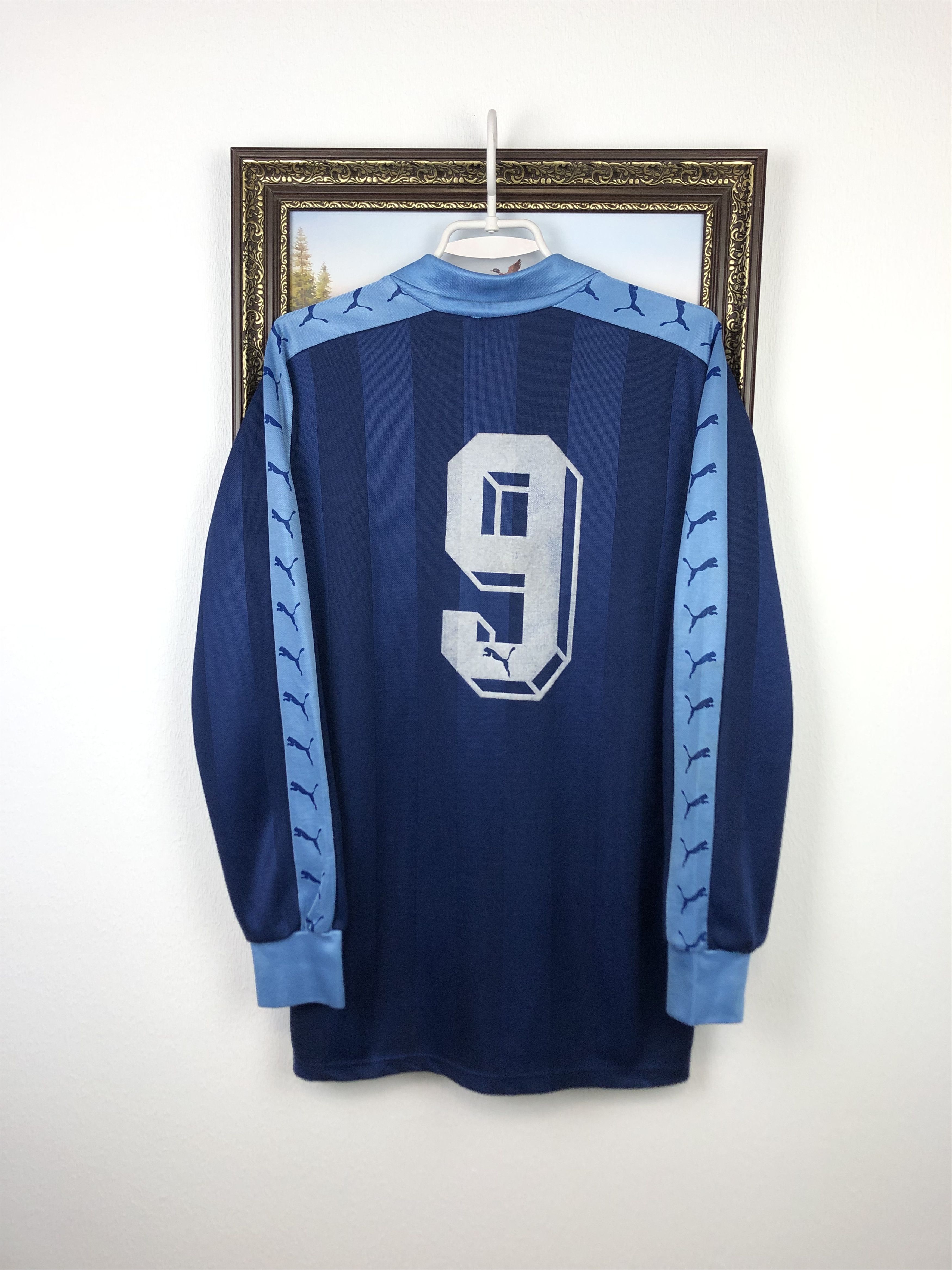Vintage Sochaux Football Shirt Soccer Jersey Match Worn Long Sleeve Size US L / EU 52-54 / 3 - 6 Thumbnail