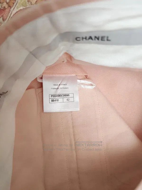 Chanel Chanel Pink Cotton Summer Shorts for Women . Size 31" - 4 Thumbnail