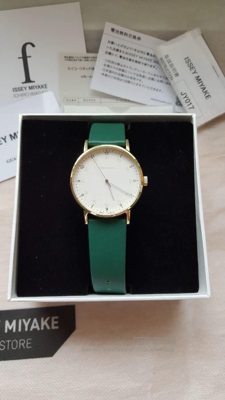 Issey Miyake Green Watch
