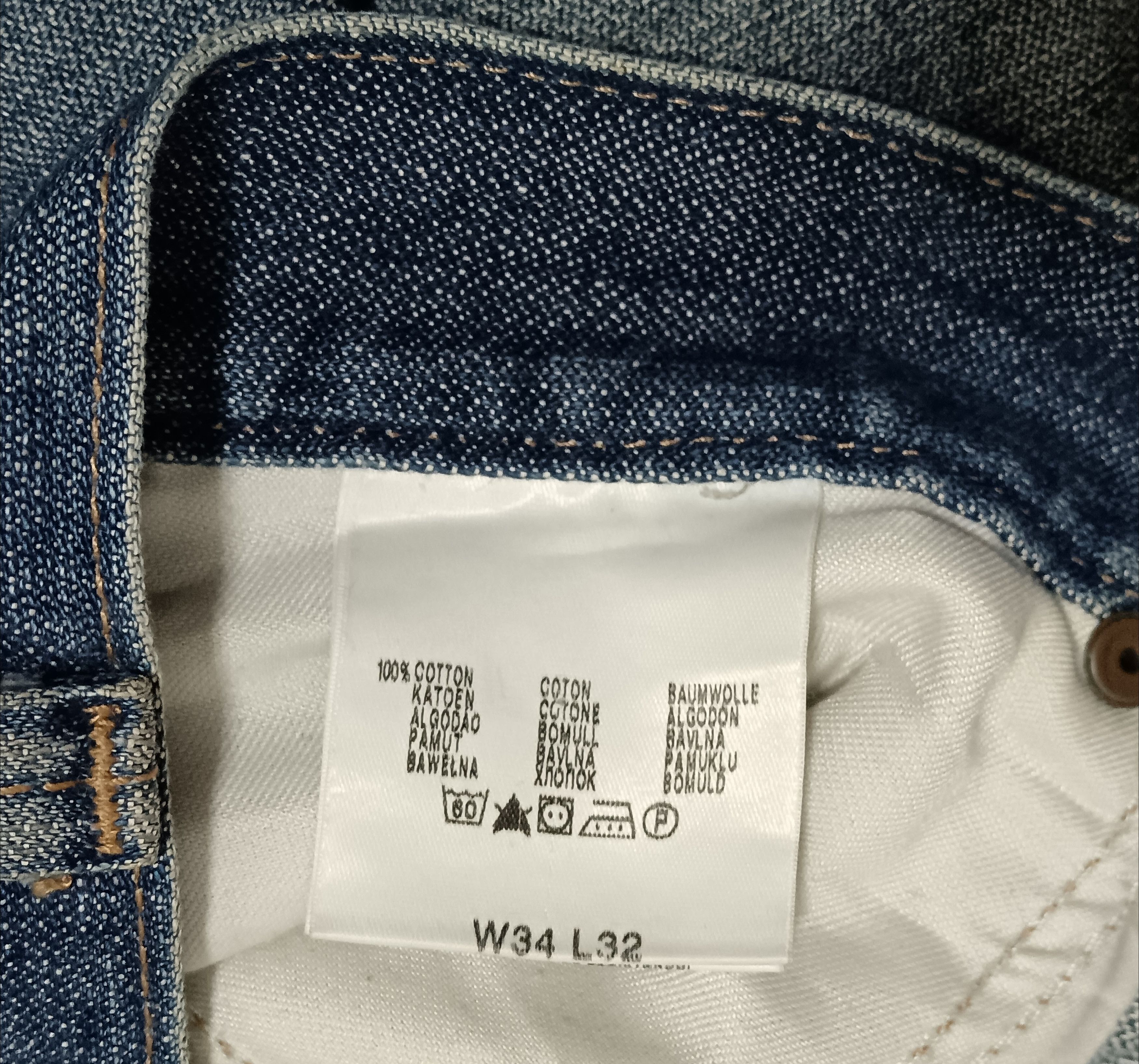 Vans VANS SEASONED BUTTON-FLY JEANS Size US 36 / EU 52 - 4 Thumbnail