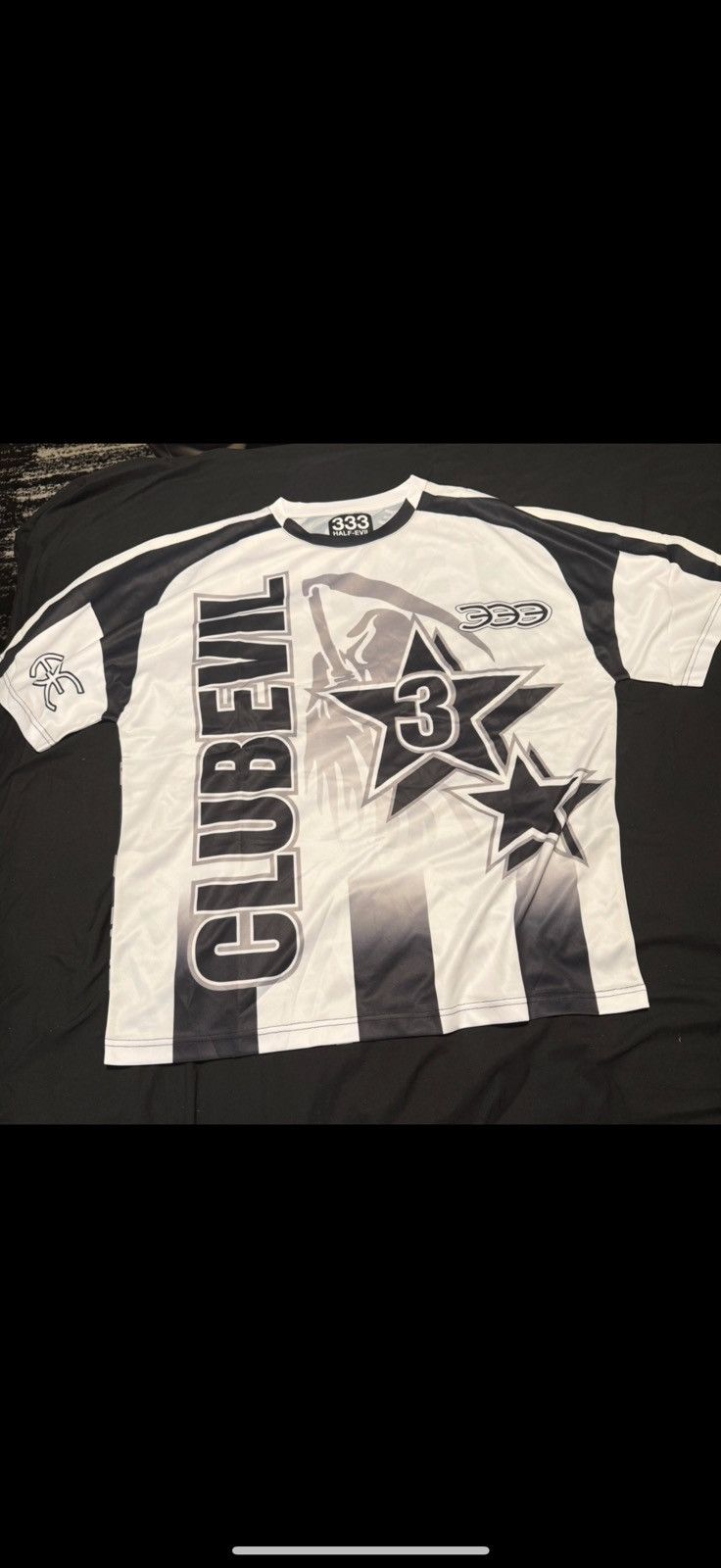 Half Evil CLUB EVIL SOCCER JERSEY Size US L / EU 52-54 / 3 - 1 Thumbnail