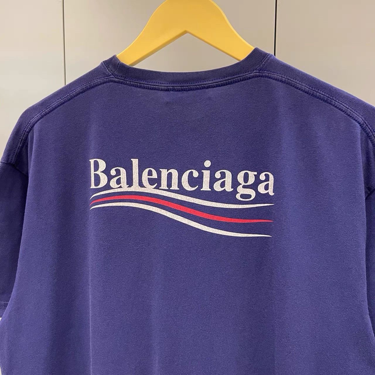 Balenciaga Balenciaga Purple Coke Logo Short Sleeve T-shirt K28 Size US XXS / EU 40 - 3 Thumbnail