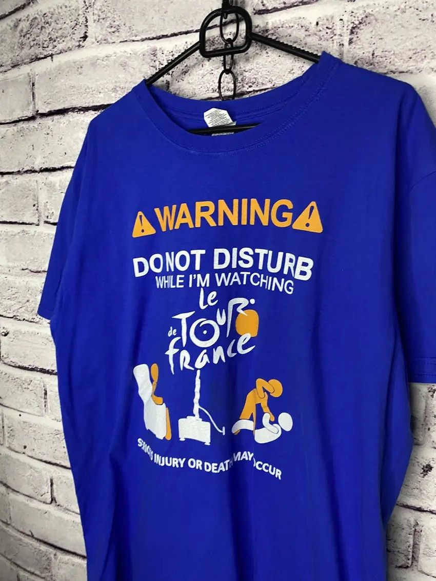 Other T-Shirt “do not disturb while I'm watching”tour France Size US XL / EU 56 / 4 - 4 Thumbnail
