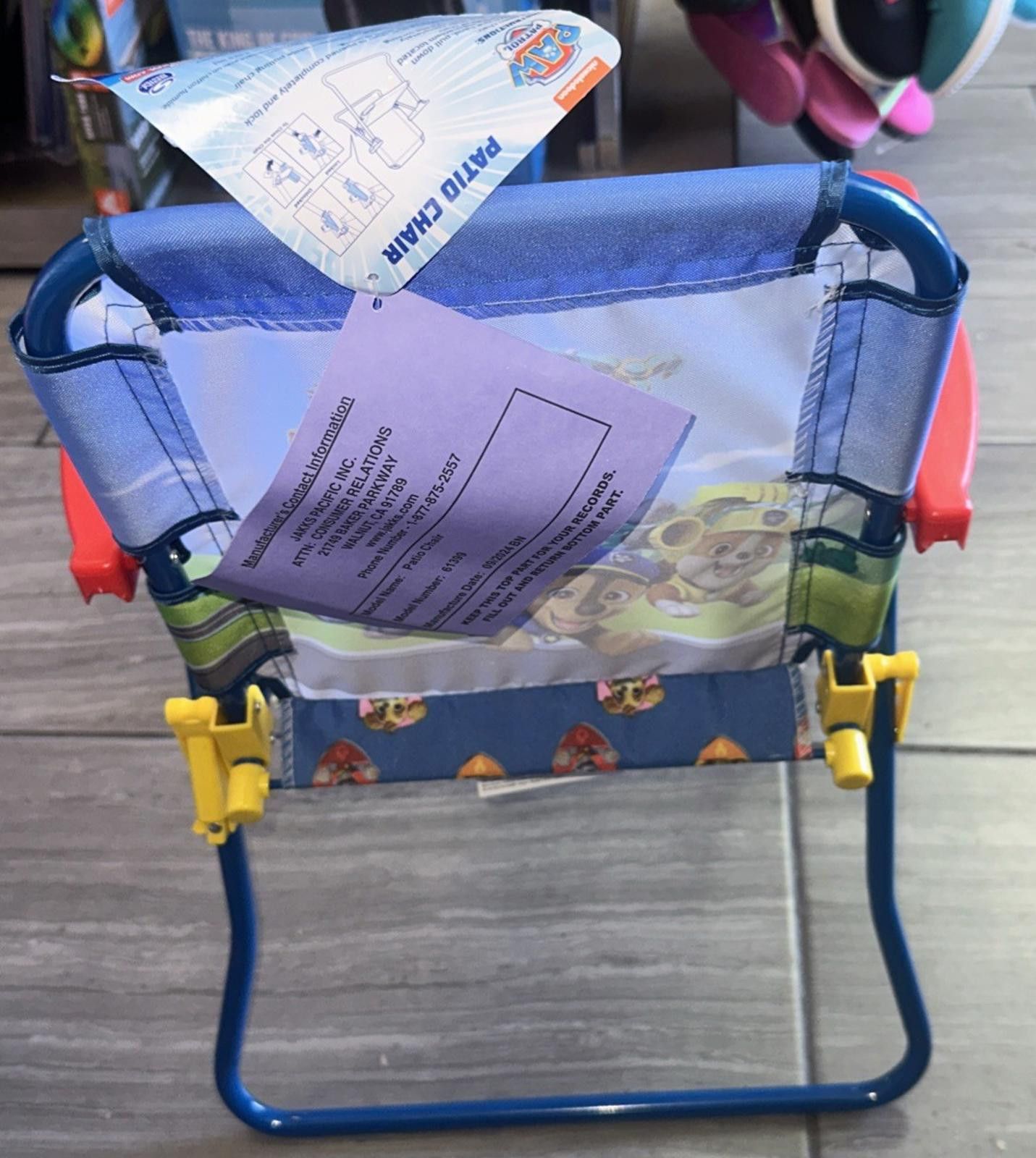 Nickelodeon Nickelodeon Paw Patrol Outdoor Indoor Folding Patio Chair Size ONE SIZE - 2 Thumbnail