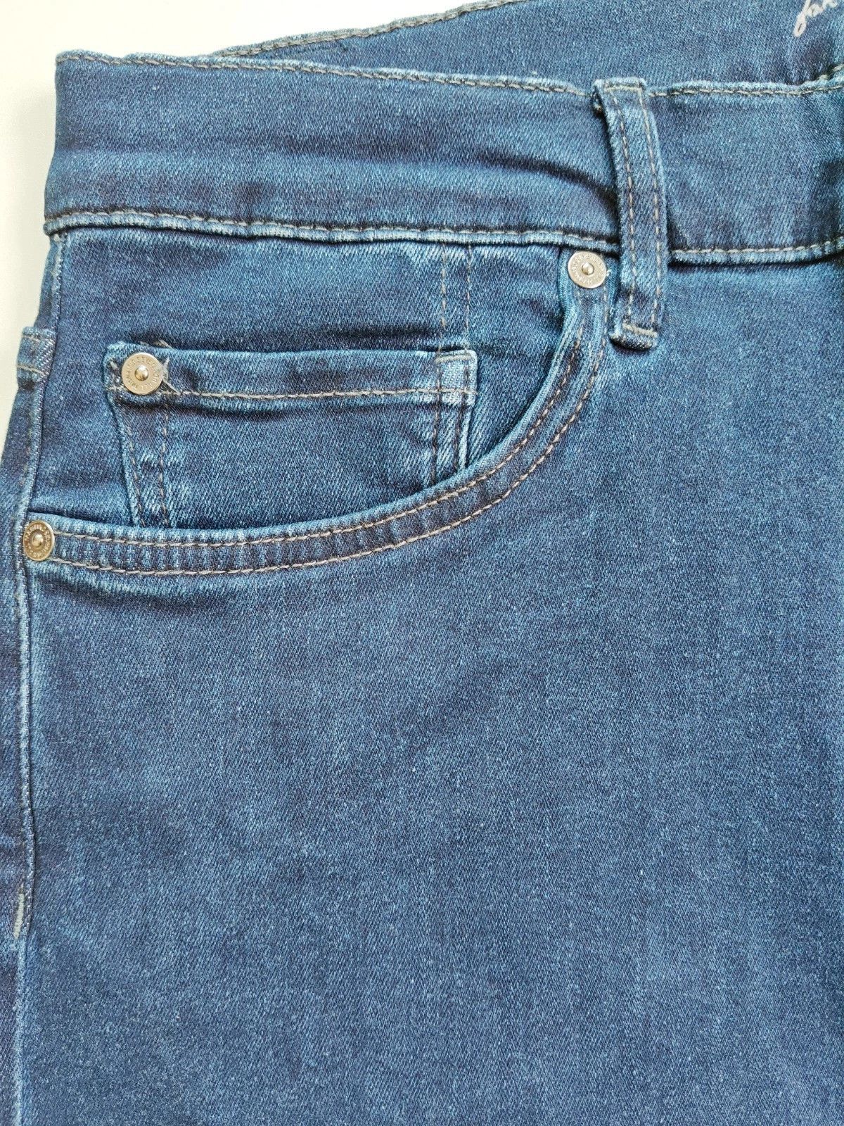 7 For All Mankind 7 For All ManKind AUSTYN Tonal Rinse JEANS T / 6031 Size US 34 / EU 50 - 4 Thumbnail