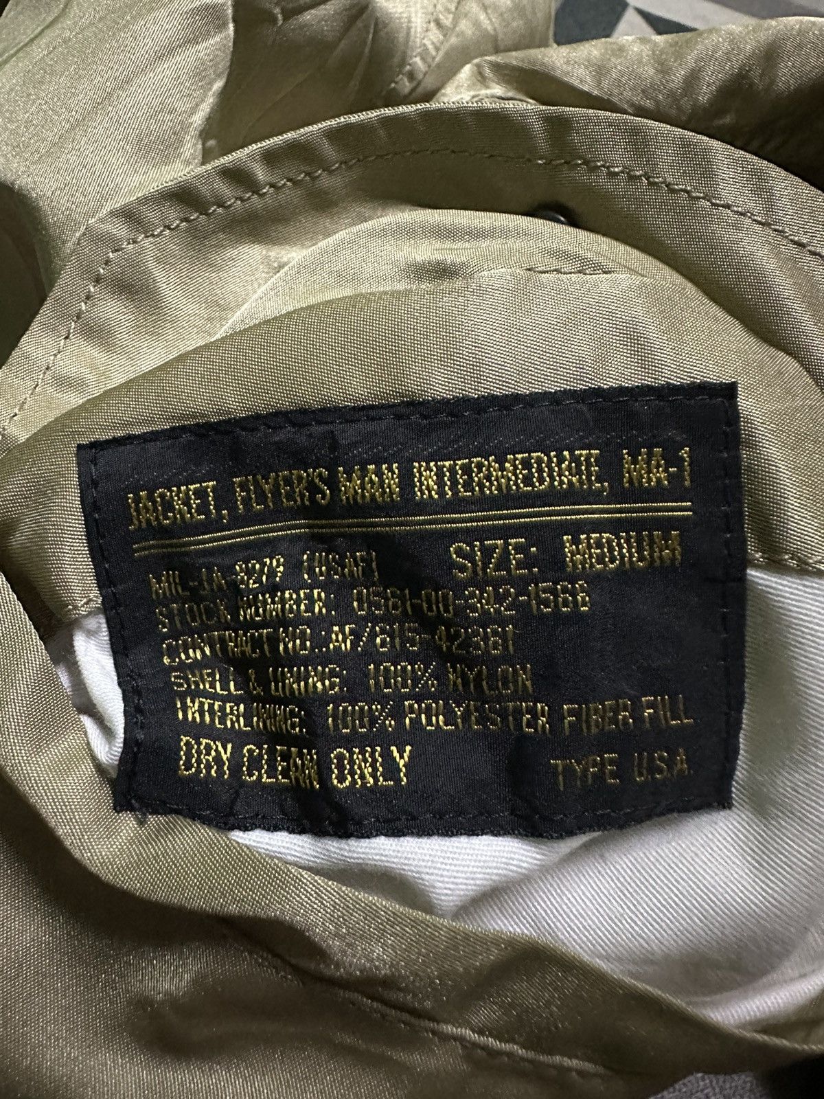Japanese Brand Mistral type ma-1 reversible bomber jacket Size US M / EU 48-50 / 2 - 9 Thumbnail