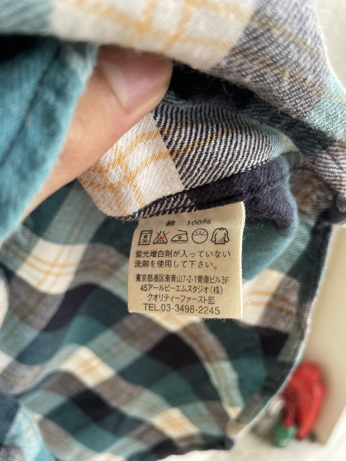 45rpm 2000s 45rpm Plaid Flannel Y2K oversize RRL Hysteric Japan Size XL / US 12-14 / IT 48-50 - 7 Thumbnail