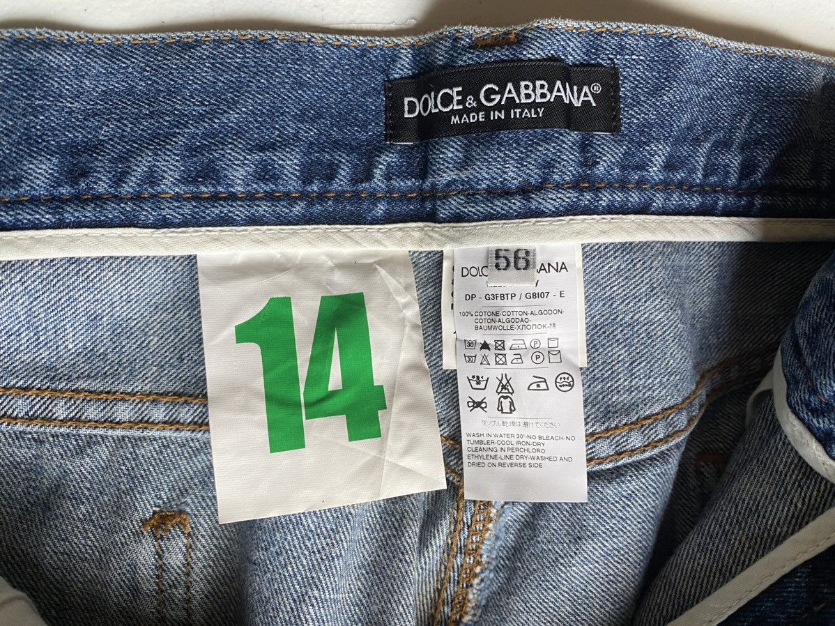Dolce & Gabbana Dolce & Gabbana blue 6 pkt logo denim G3FBTP 56 NWT Size US 40 / EU 56 - 14 Thumbnail
