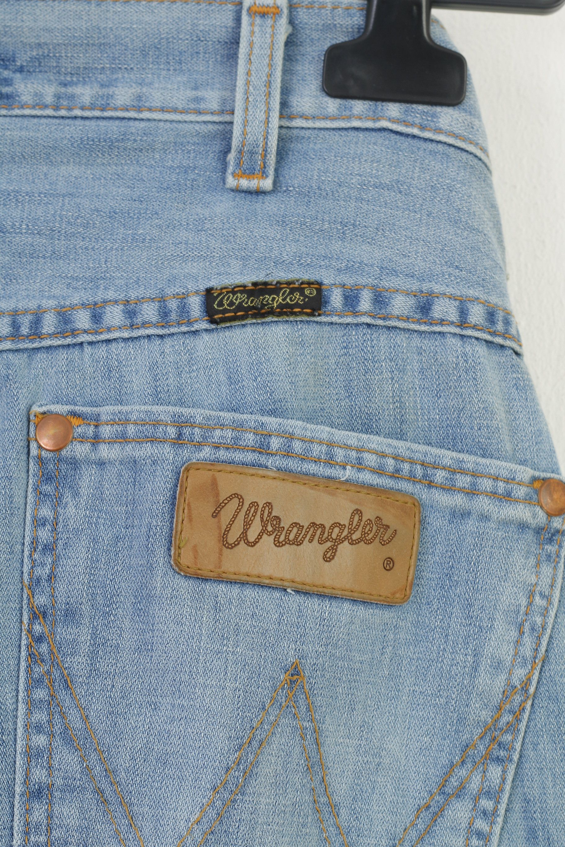 Wrangler Wrangler Men 31 Trousers Denim Blue Jeans Cotton 10703 Size US 31 - 6 Thumbnail