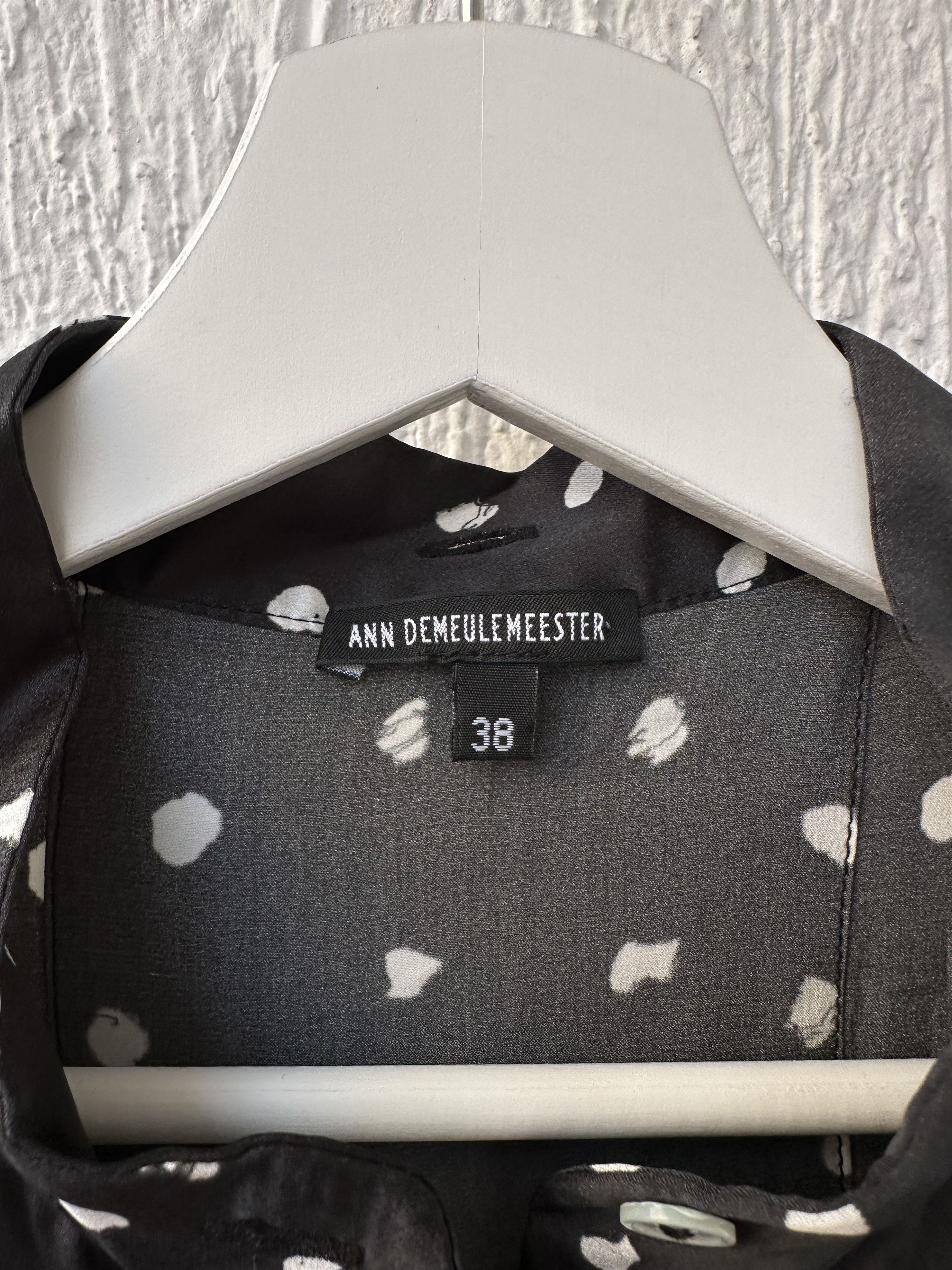 Ann Demeulemeester oversized silk shirt Size US L / EU 52-54 / 3 - 5 Thumbnail