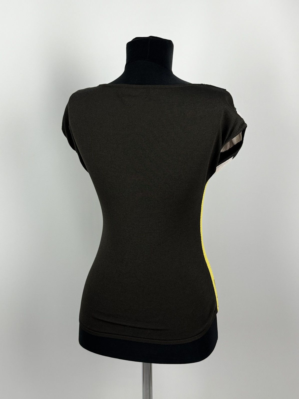 Iceberg Iceberg V-Neck Viscose Blend Sleeveless Size XS / US 0-2 / IT 36-38 - 2 Thumbnail
