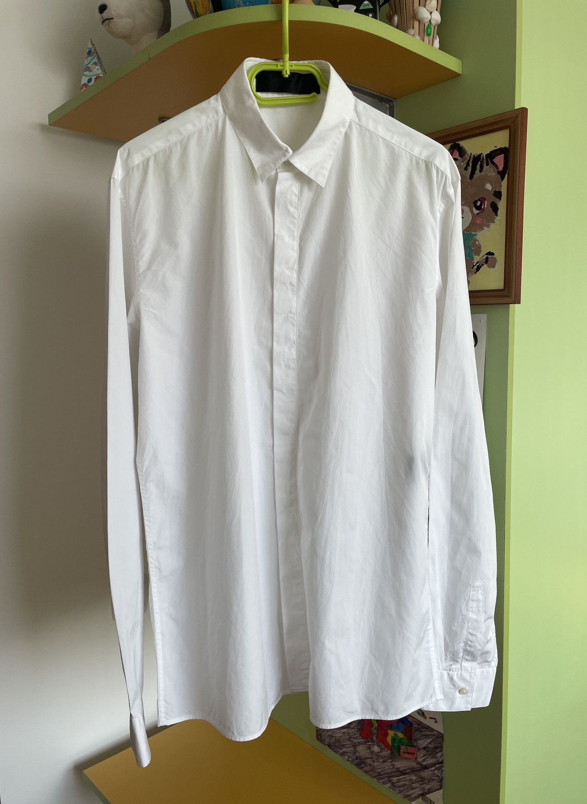 Haider Ackermann Haider Ackermann White Cotton Shirt Size US M / EU 48-50 / 2 - 4 Thumbnail