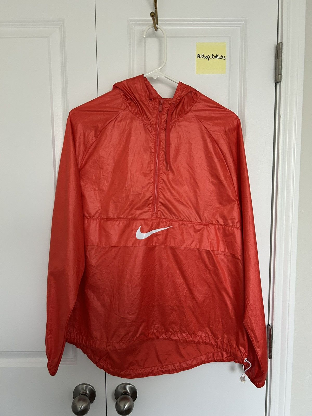 Nike Nike Vintage Windbreaker Jacket (Orange) Size US L / EU 52-54 / 3 - 1 Thumbnail