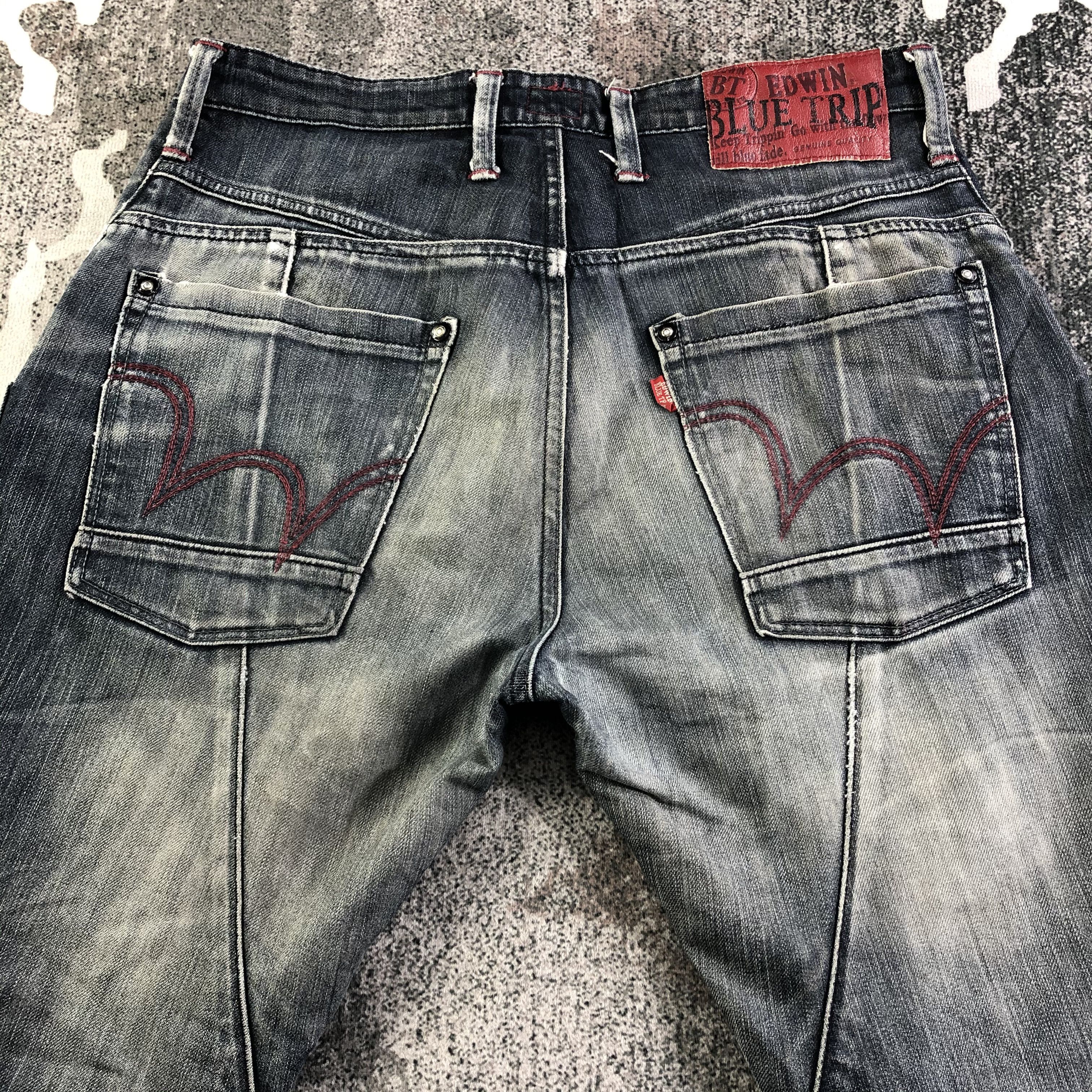 Edwin Edwin Blue Trip Jeans Cargo Denim KJ2963 Size US 32 / EU 48 - 4 Thumbnail