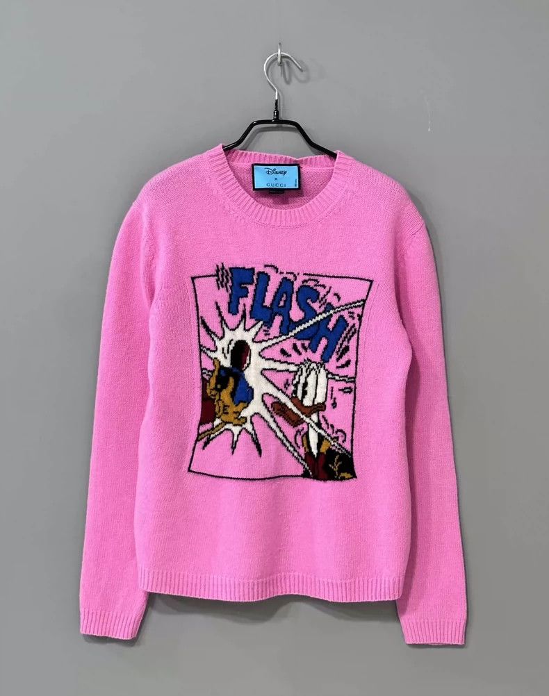 Gucci Gucci Donald Duck logo sweater 2502-Nextarrow Size US S / EU 44-46 / 1 - 1 Thumbnail