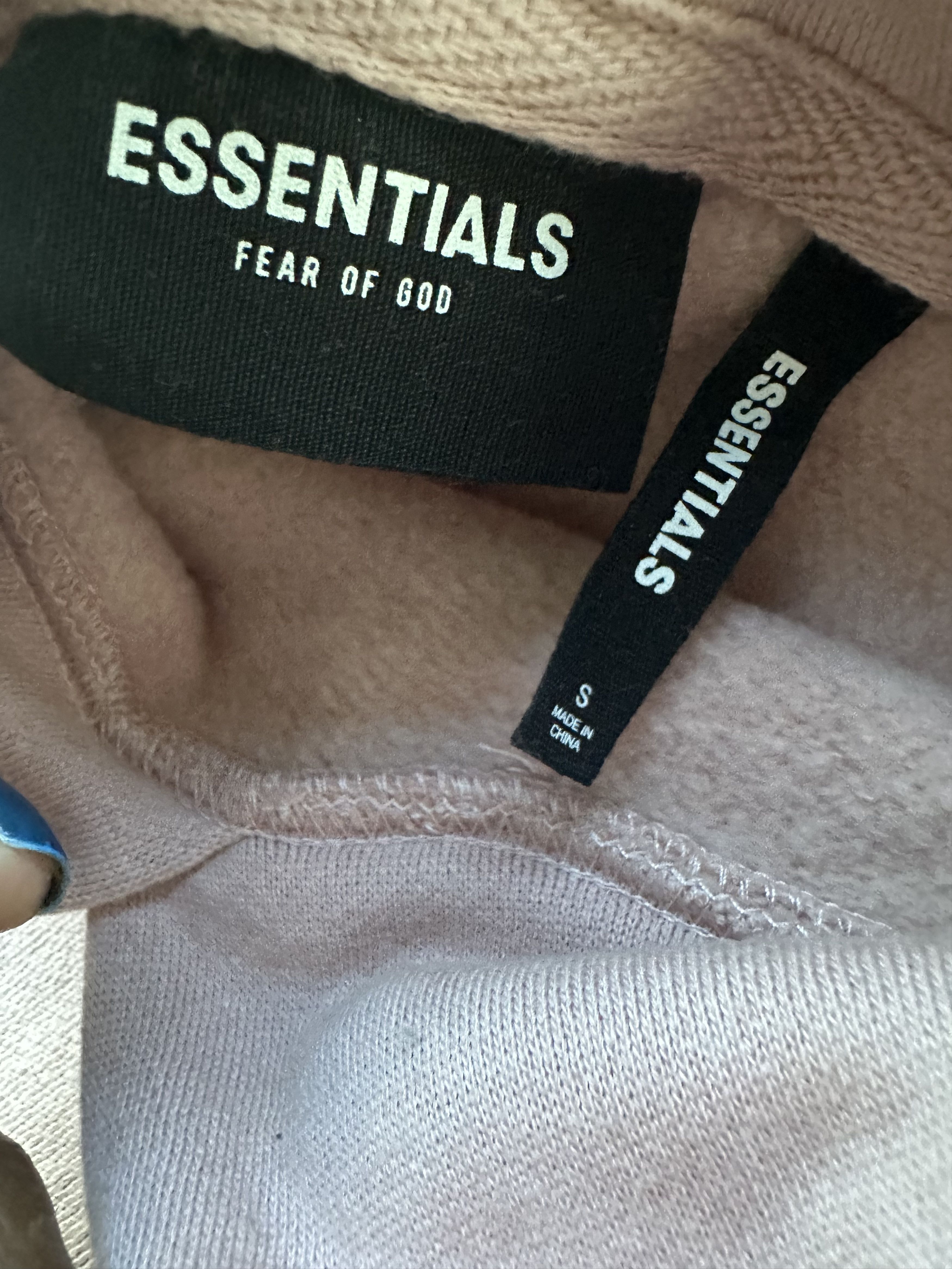 Essentials × Fear of God NEW FEAR OF GOD ESSENTIALS BLUSH HOODIE Size US S / EU 44-46 / 1 - 4 Thumbnail