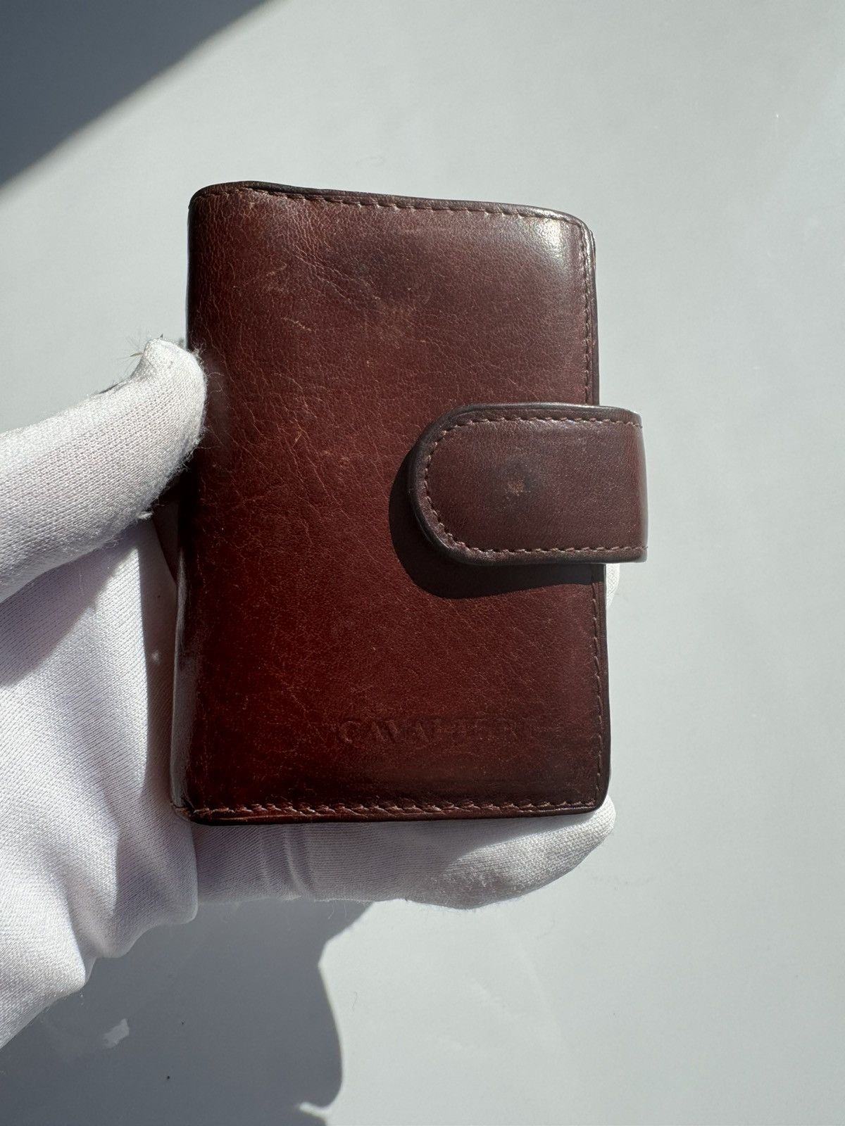 Vintage Vintage Leather Mens Card Holder Size ONE SIZE - 1 Thumbnail