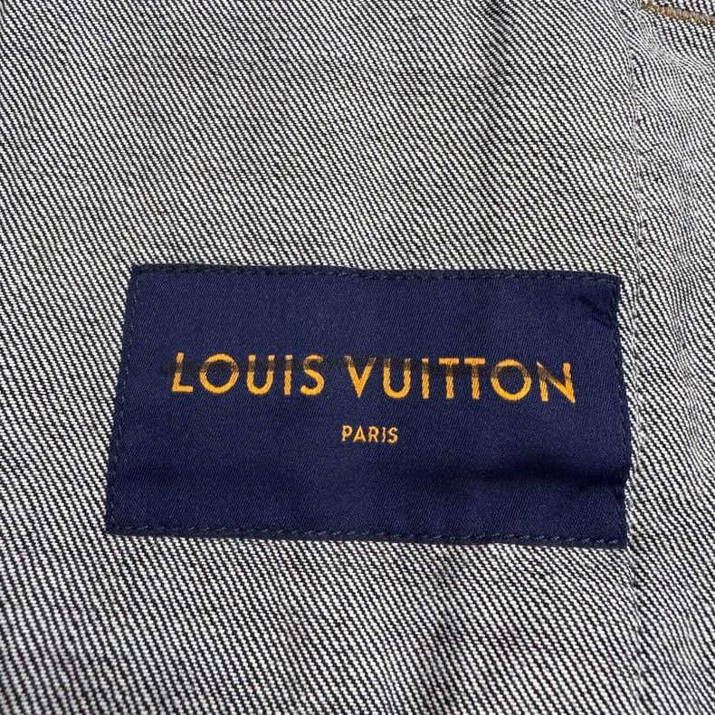 Louis Vuitton Louis Vuitton Ribbon Butterfly Denim Jacket Size US M / EU 48-50 / 2 - 2 Thumbnail