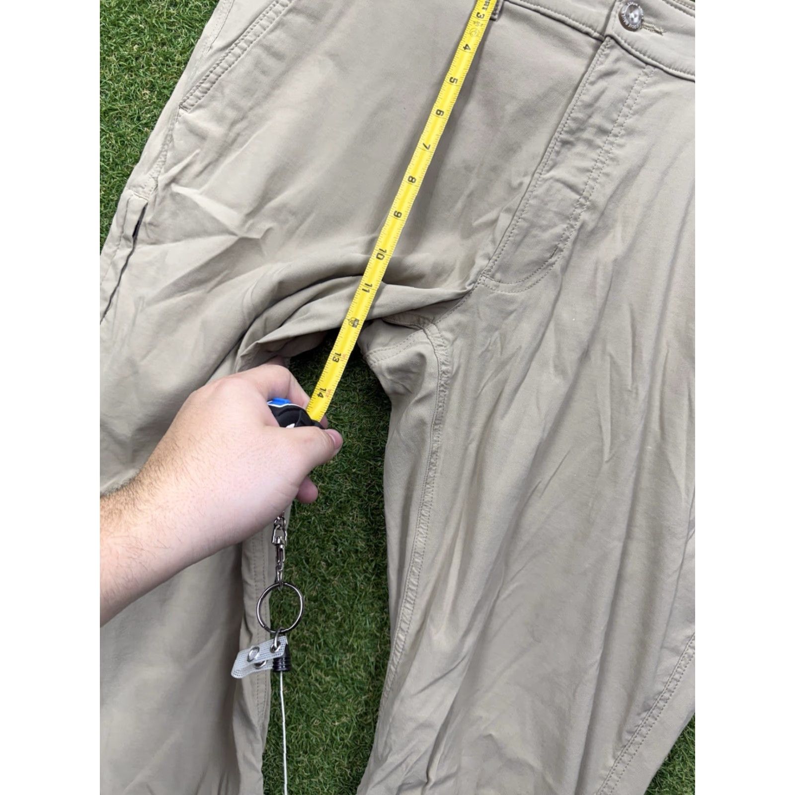 Eddie Bauer Eddie Bauer Travex Pants Mens 40x32 Horizon Guide Flex Performance Hiking Beige Size US 40 / EU 56 - 5 Thumbnail