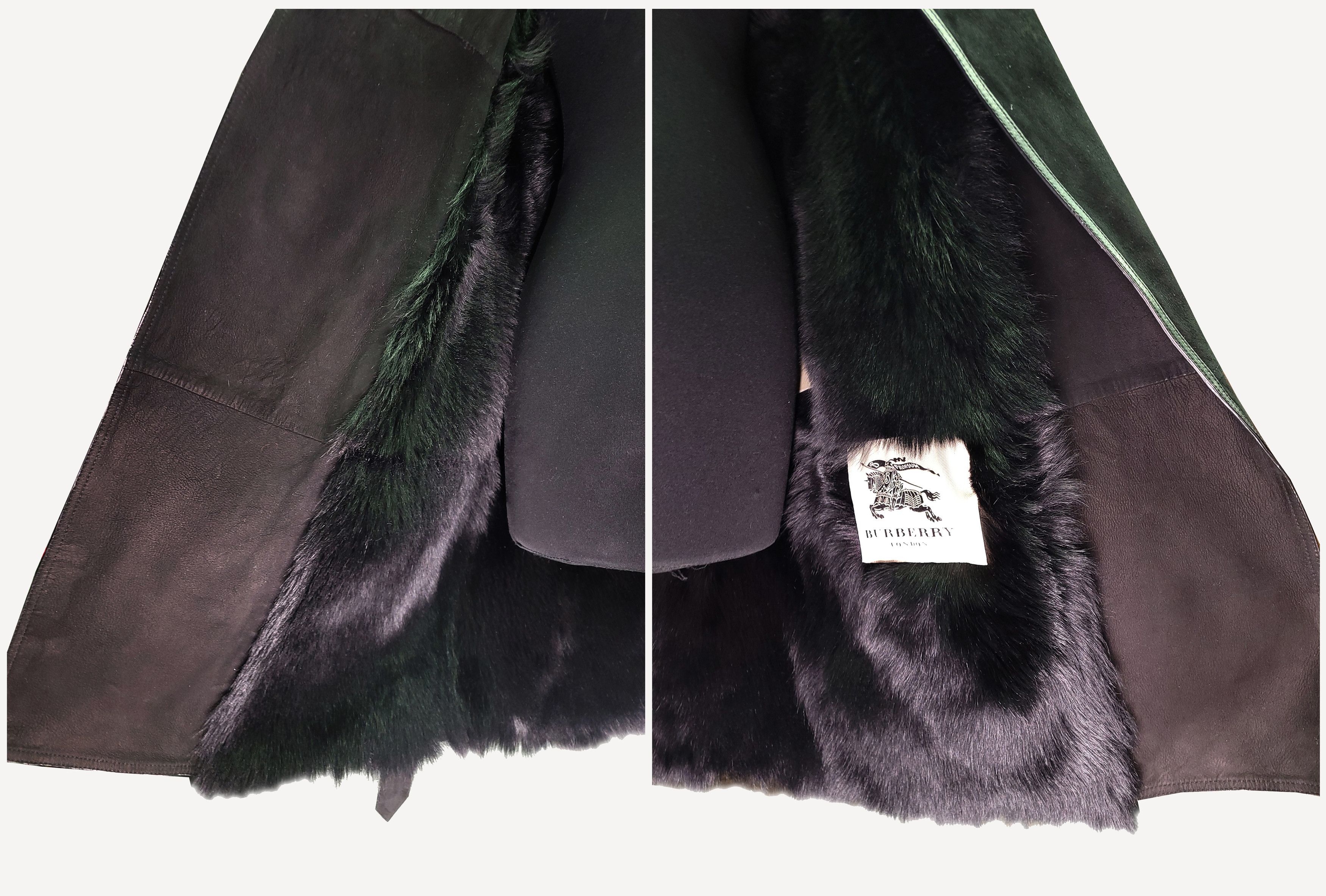 Burberry BURBERRY LONDON _ HELMINGTON WRAP _FUR_ LAMB SHEARLING Size M / US 6-8 / IT 42-44 - 5 Thumbnail