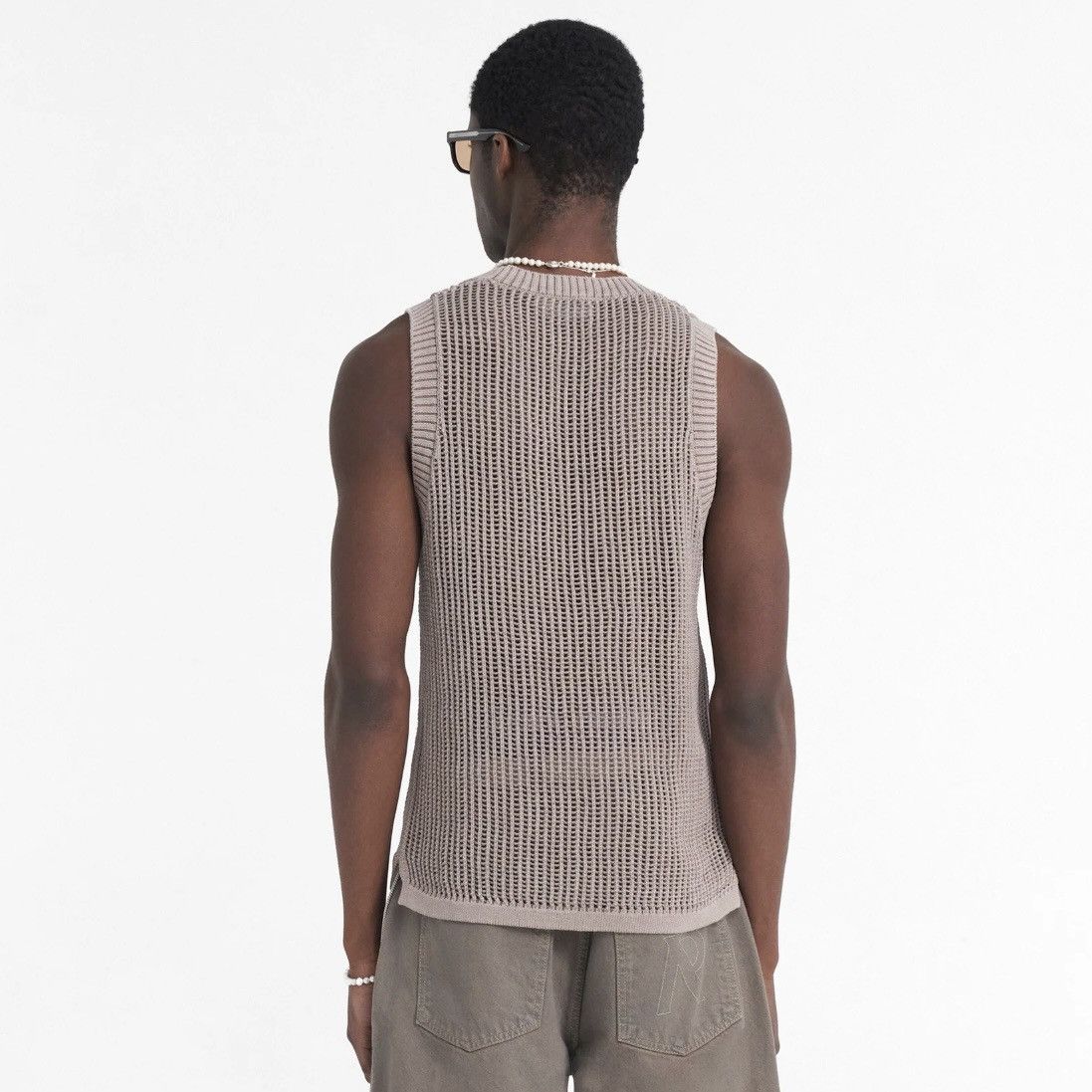 Represent Clo. 🌿Represent Clo Washed Knit Vest - Dawn🌿 Size US L / EU 52-54 / 3 - 6 Thumbnail