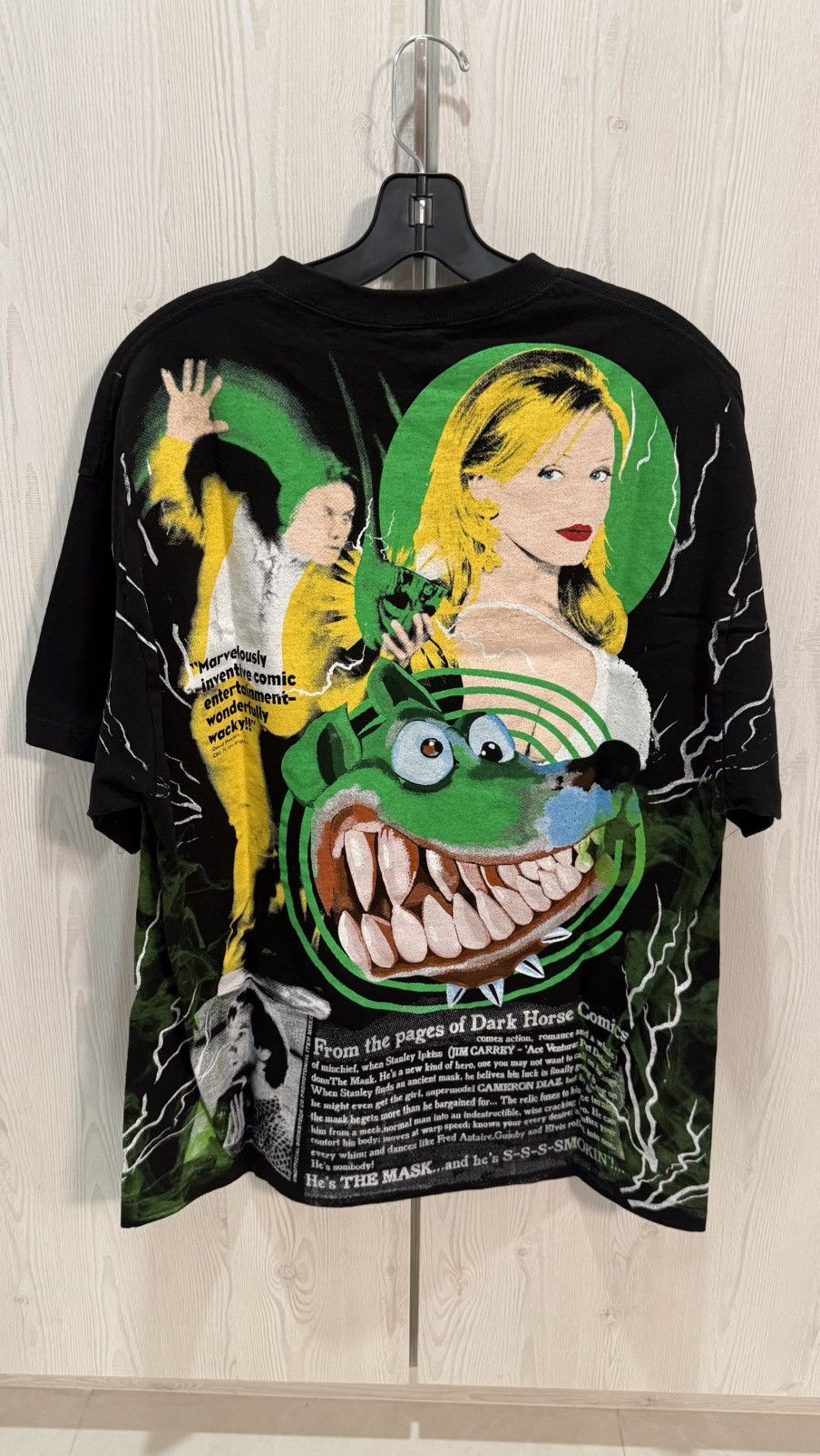 Other Backstock Co "The Mask" - Jim Carrey AOP Size XL Size US XL / EU 56 / 4 - 5 Thumbnail