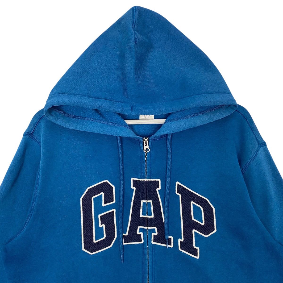Other Vintage Gap Hoodie Big Logo Sweater Blue Pullover Size M Size US M / EU 48-50 / 2 - 4 Thumbnail