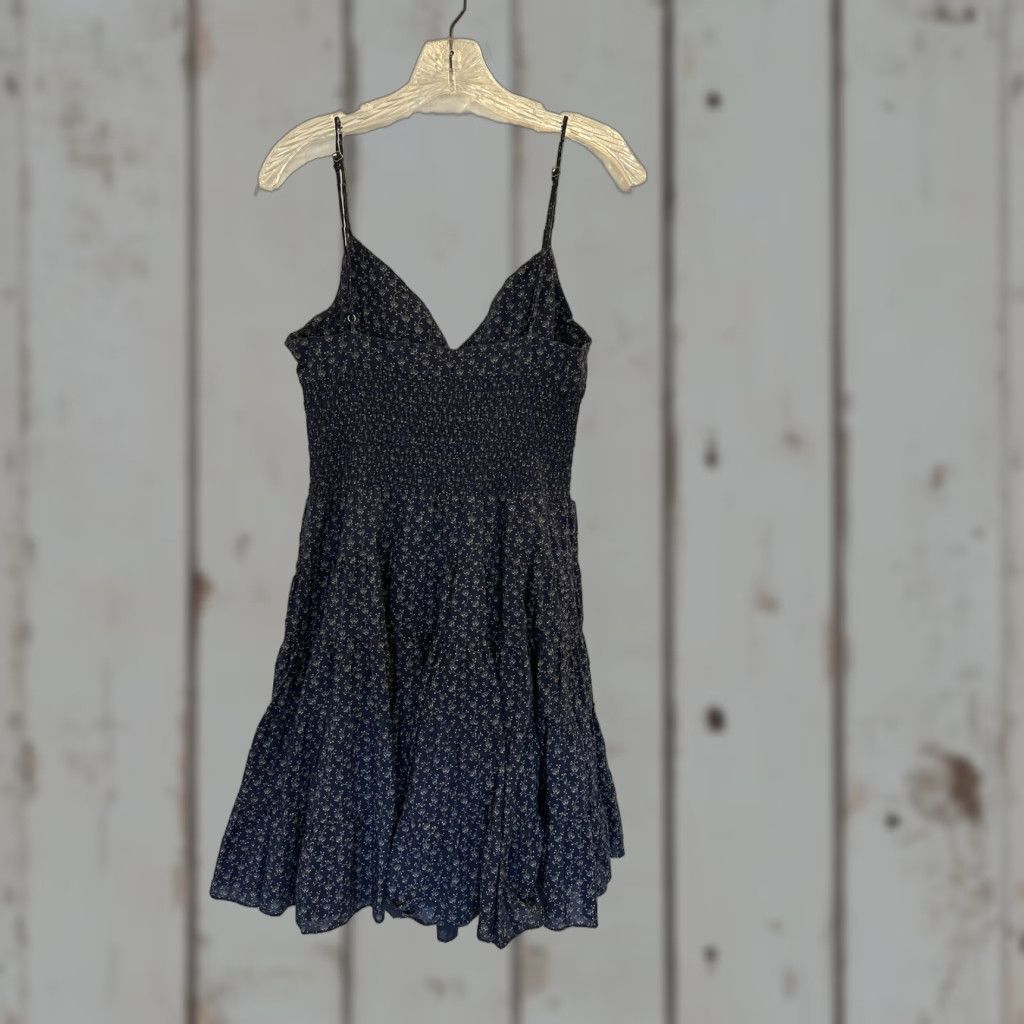 Polo Ralph Lauren Ralph Lauren Sport Dress Women’s A-Line Cotton Midi Floral Blue Size 10 Size L / US 10 / IT 46 - 1 Thumbnail